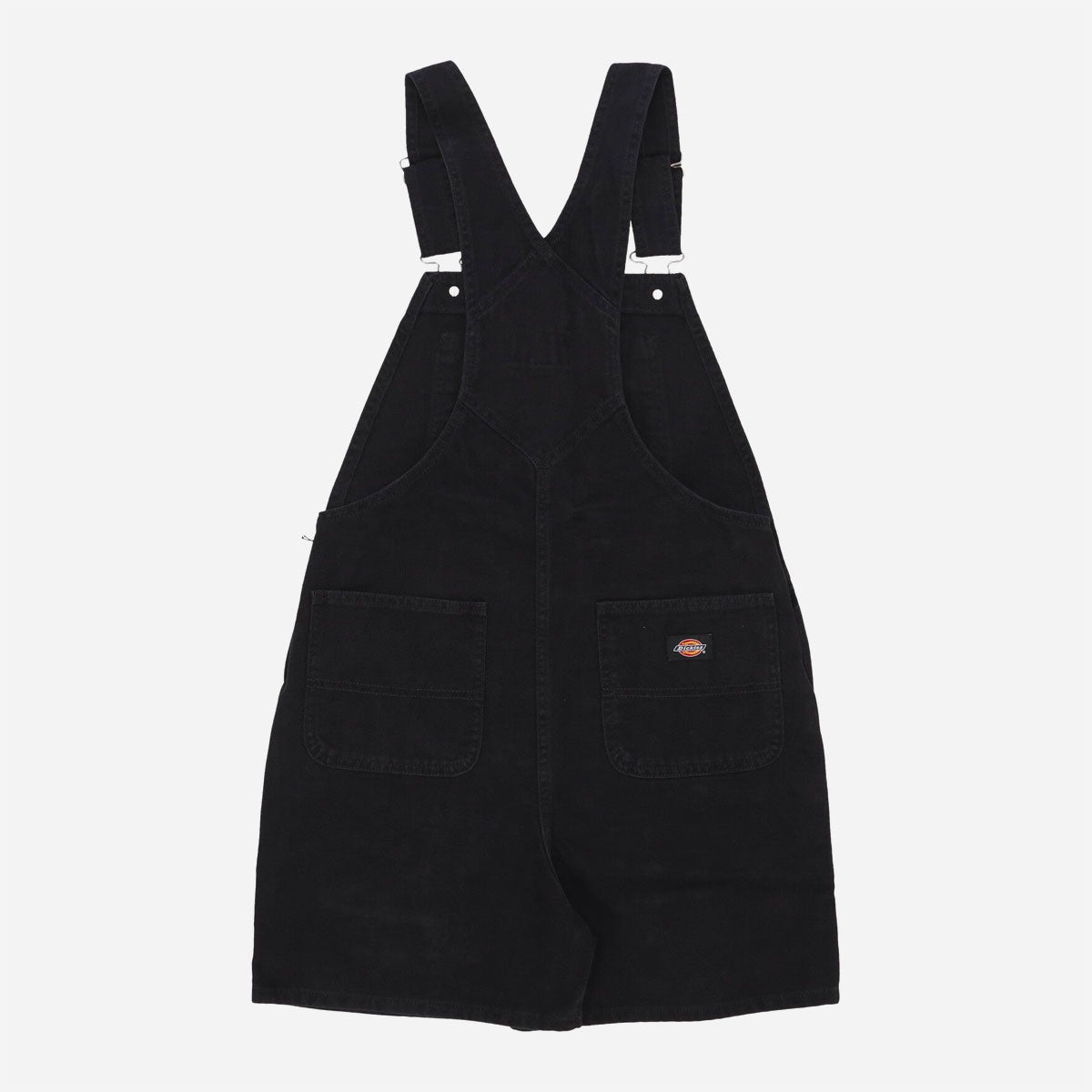 DICKIES - DUCK CANVAS SHORT BIB W - SW BLACK