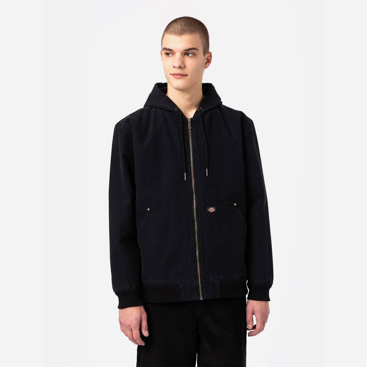 Dickies - HOODED DUCK JACKET - Black