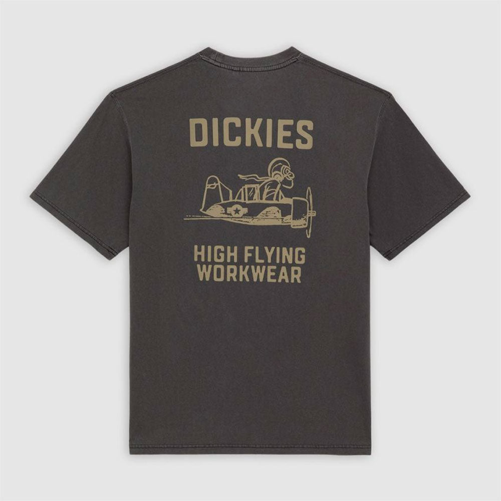 DICKIES - HIGH FLYING WORKWEAR TEE- Black