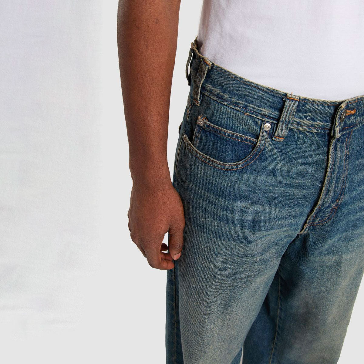 Dickies - HILHAM DENIM - Khaki Tinted Blue