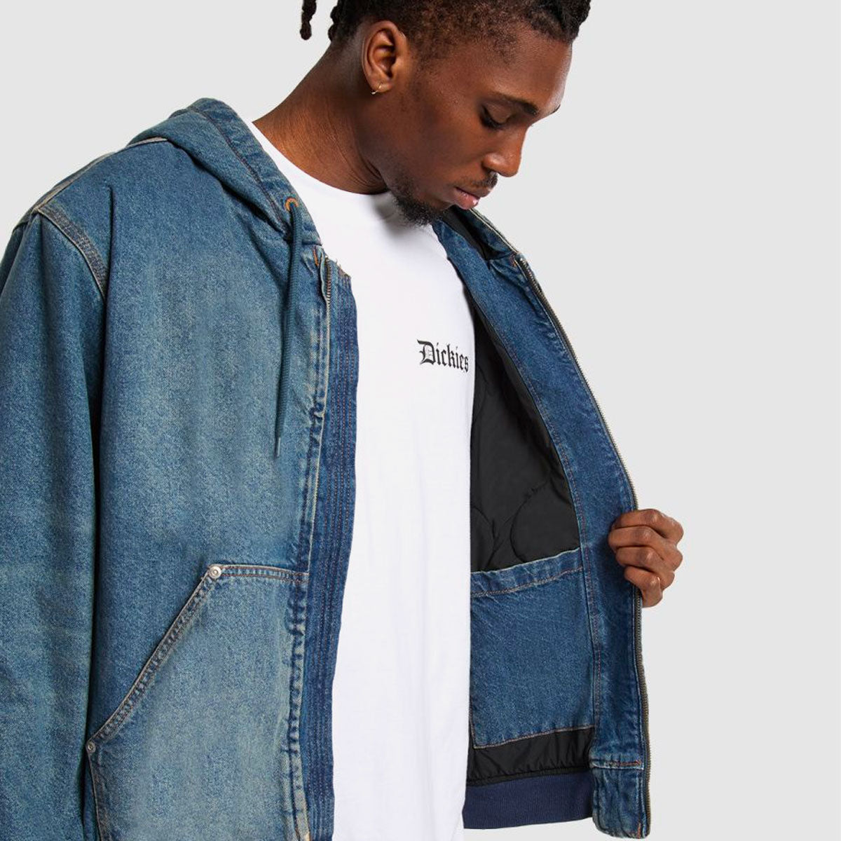Dickies - Hilham Hooded Jacket - Khaki Tinted