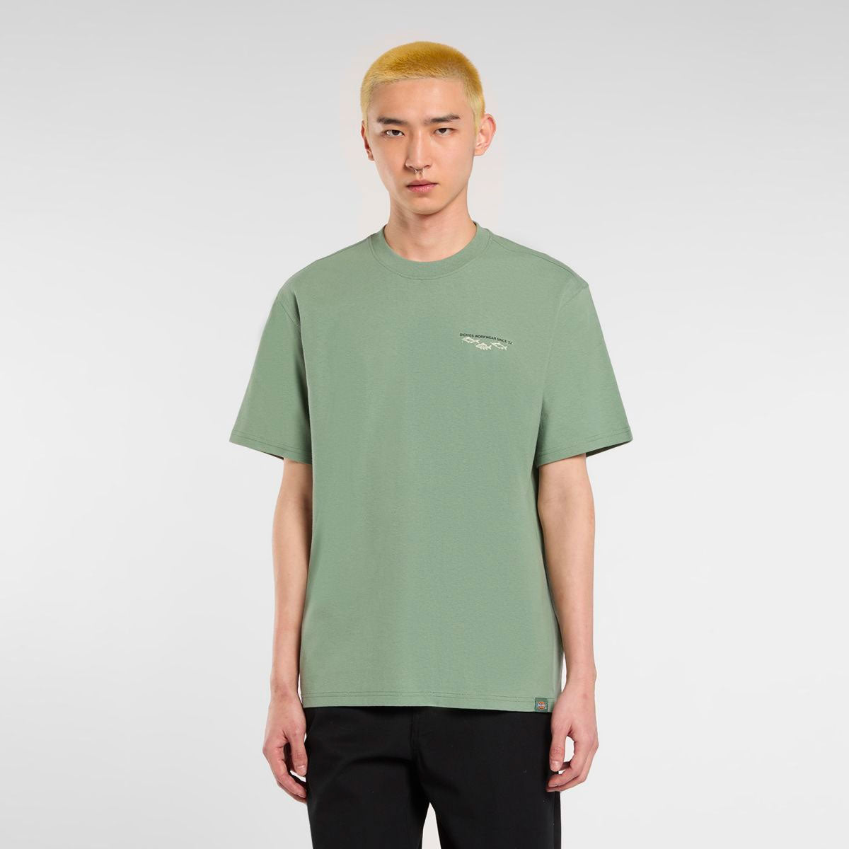 Dickies - LARYVILLE TEE SS - Sea Spray