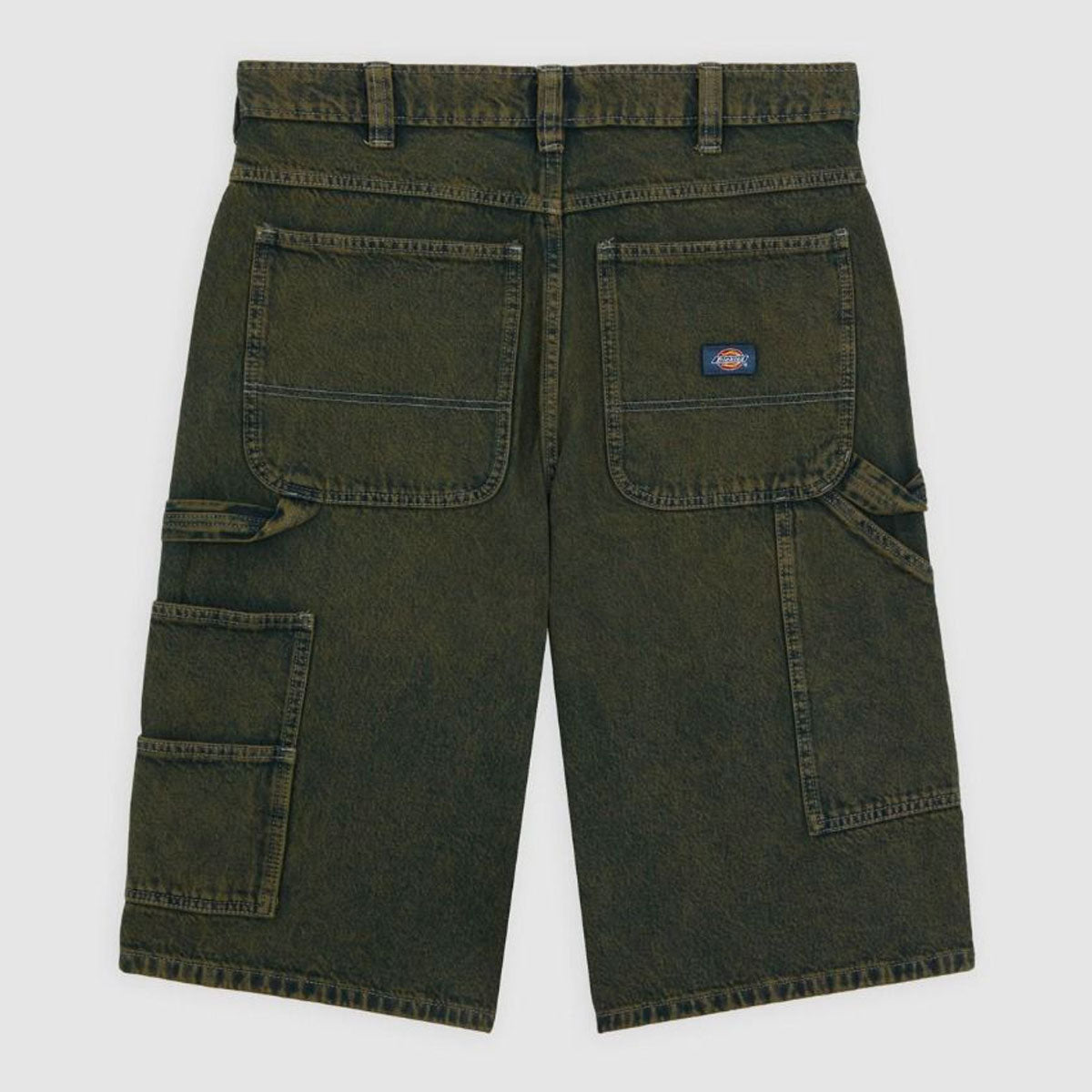 Dickies - Loose Denim Painter Short - Green Tone Fade