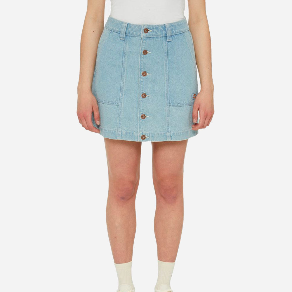 DICKIES - MADISON SKIRT - VINTAGE AGED BLUE
