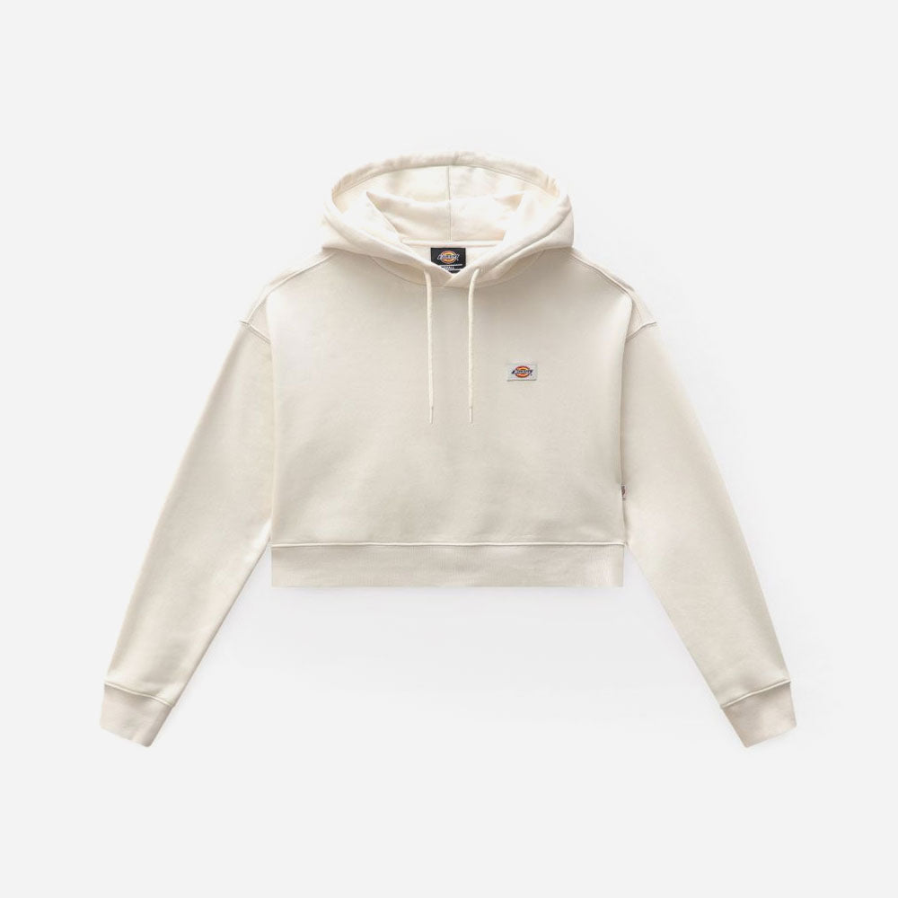 Dickies - Oakport Cropped Hoodie W - Ecru