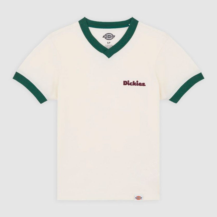 Dickies W - Slayden Ringer Tee SS - Egret