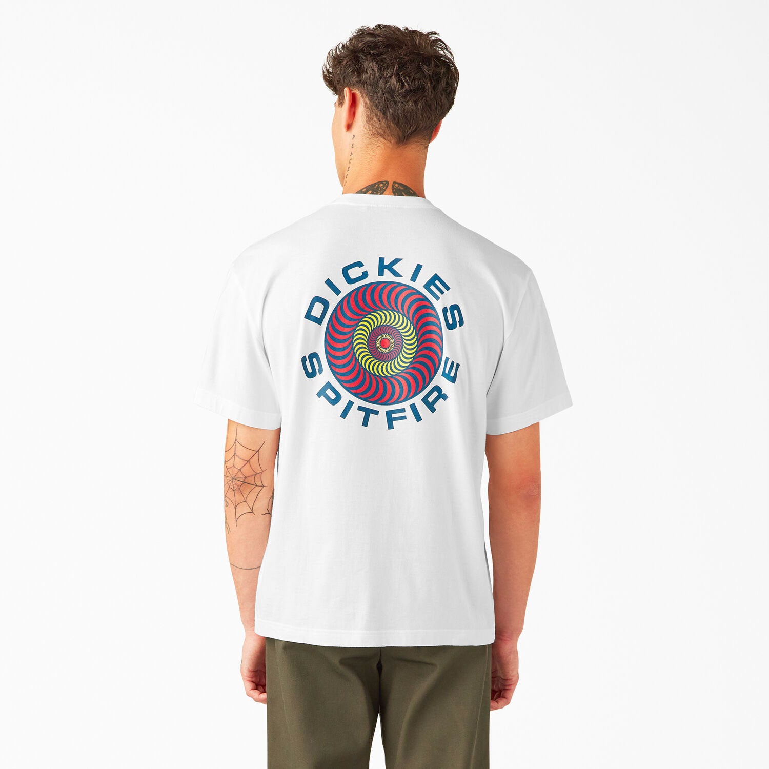 DICKIES X SPITFIRE - LOGO TEE - White