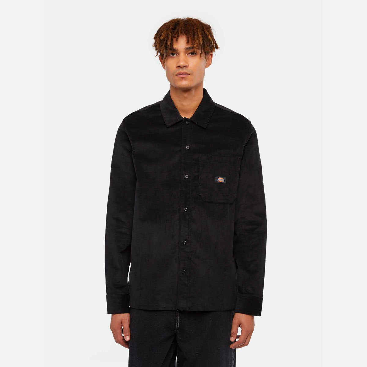 Dickies - Corduroy LS Shirt - Black