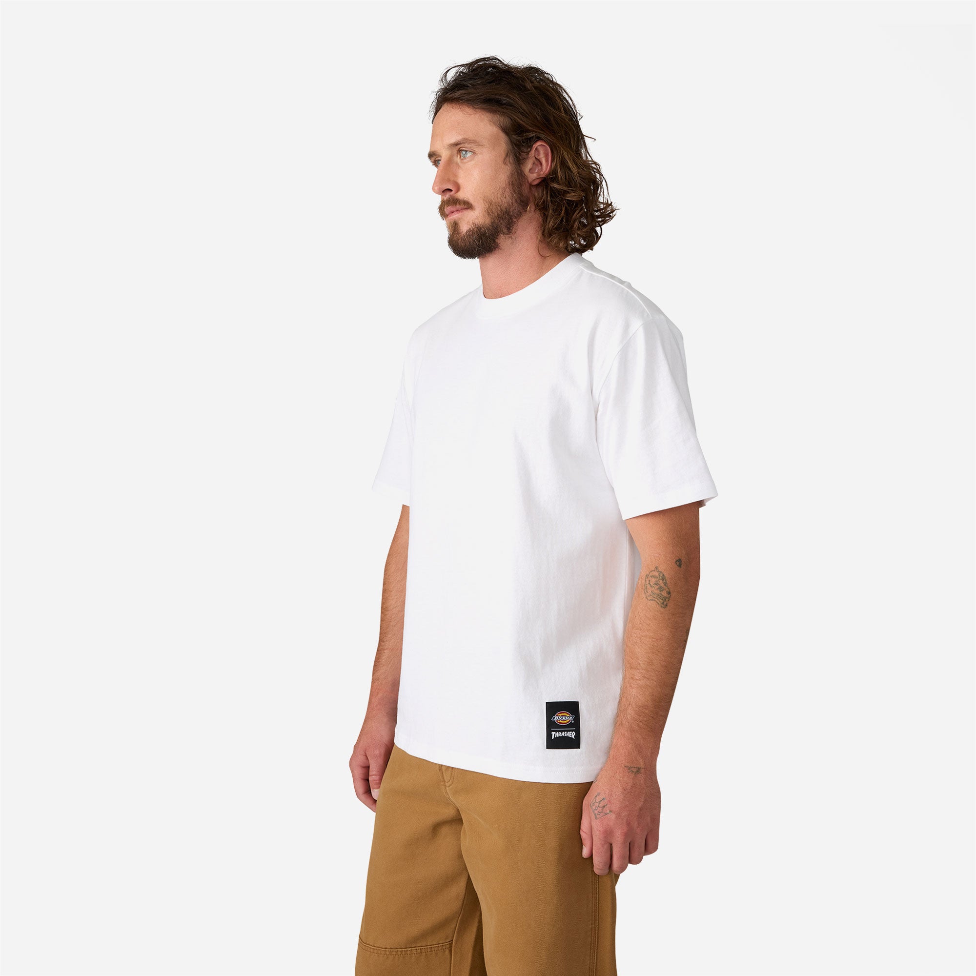 Dickies x Thrasher - Tee SS - White