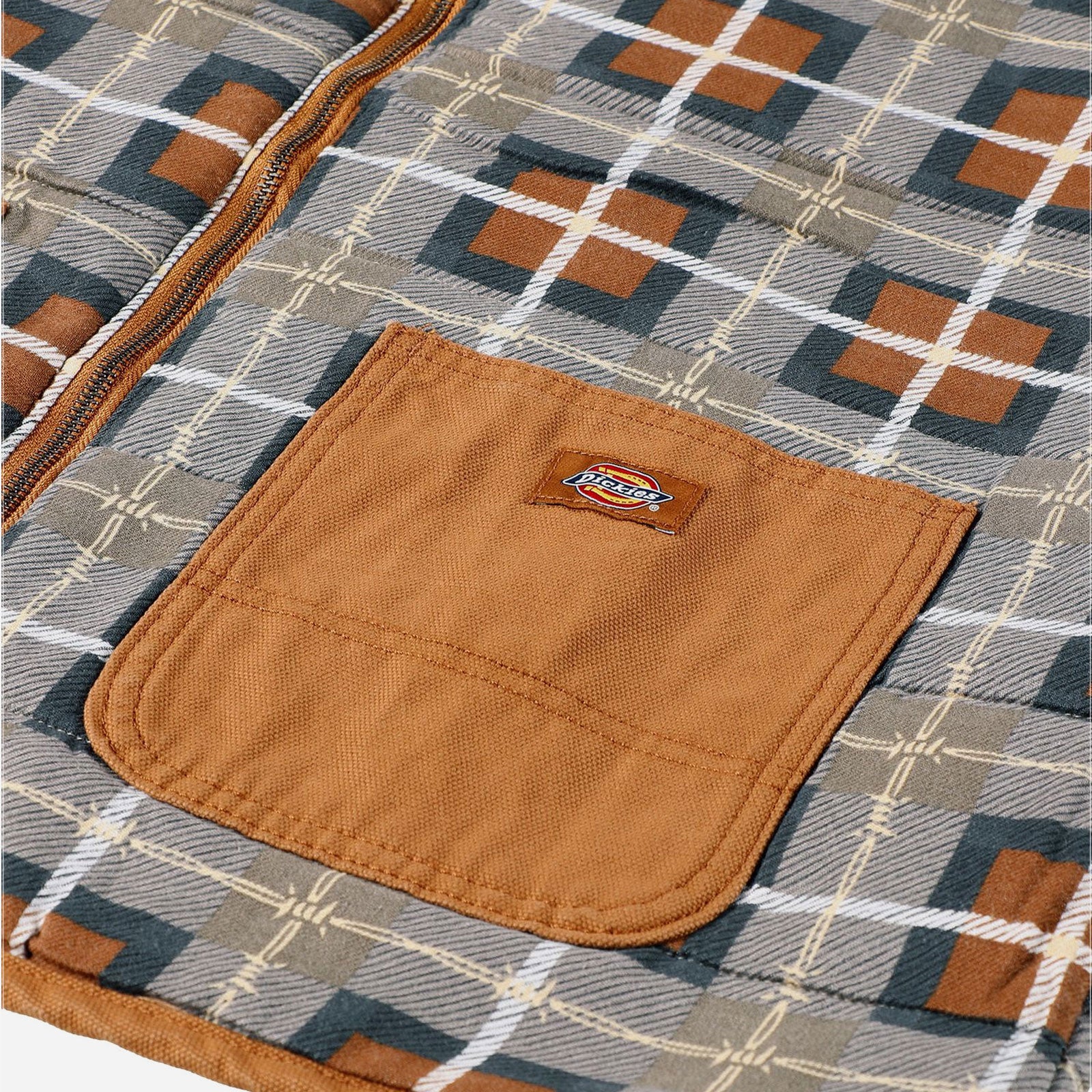 Dickies x Thrasher - Vest - Brown Duck
