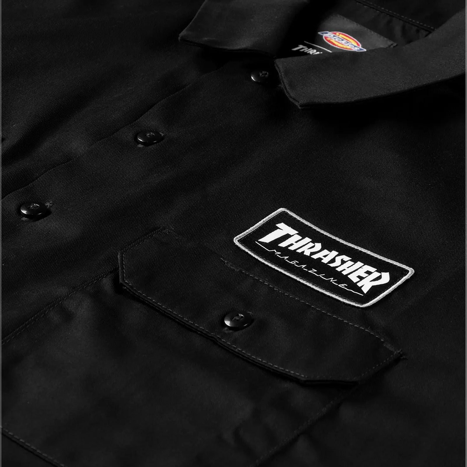 Dickies x Thrasher - Work Shirt - Black