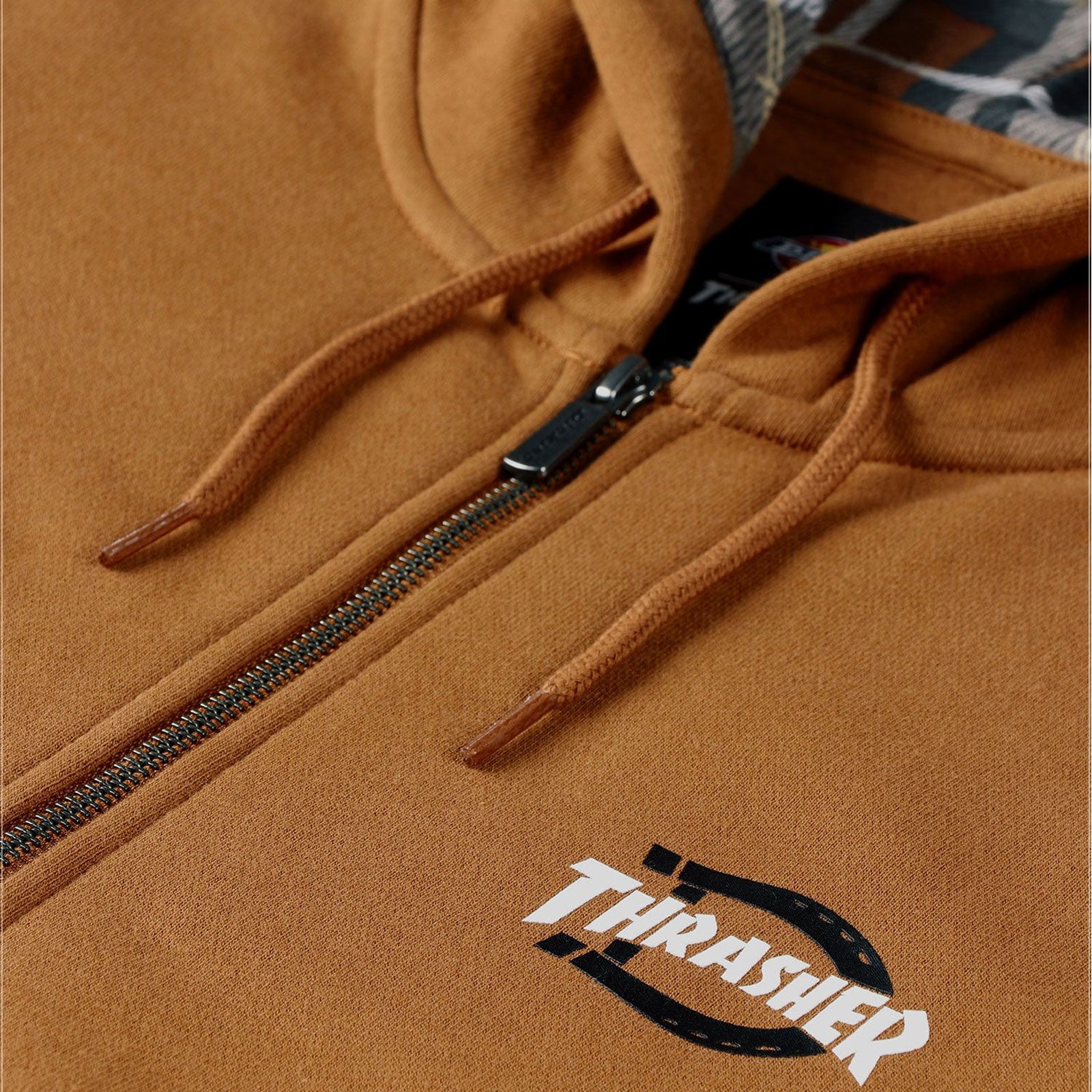 Dickies x Thrasher - Zip Through - Brown Duck