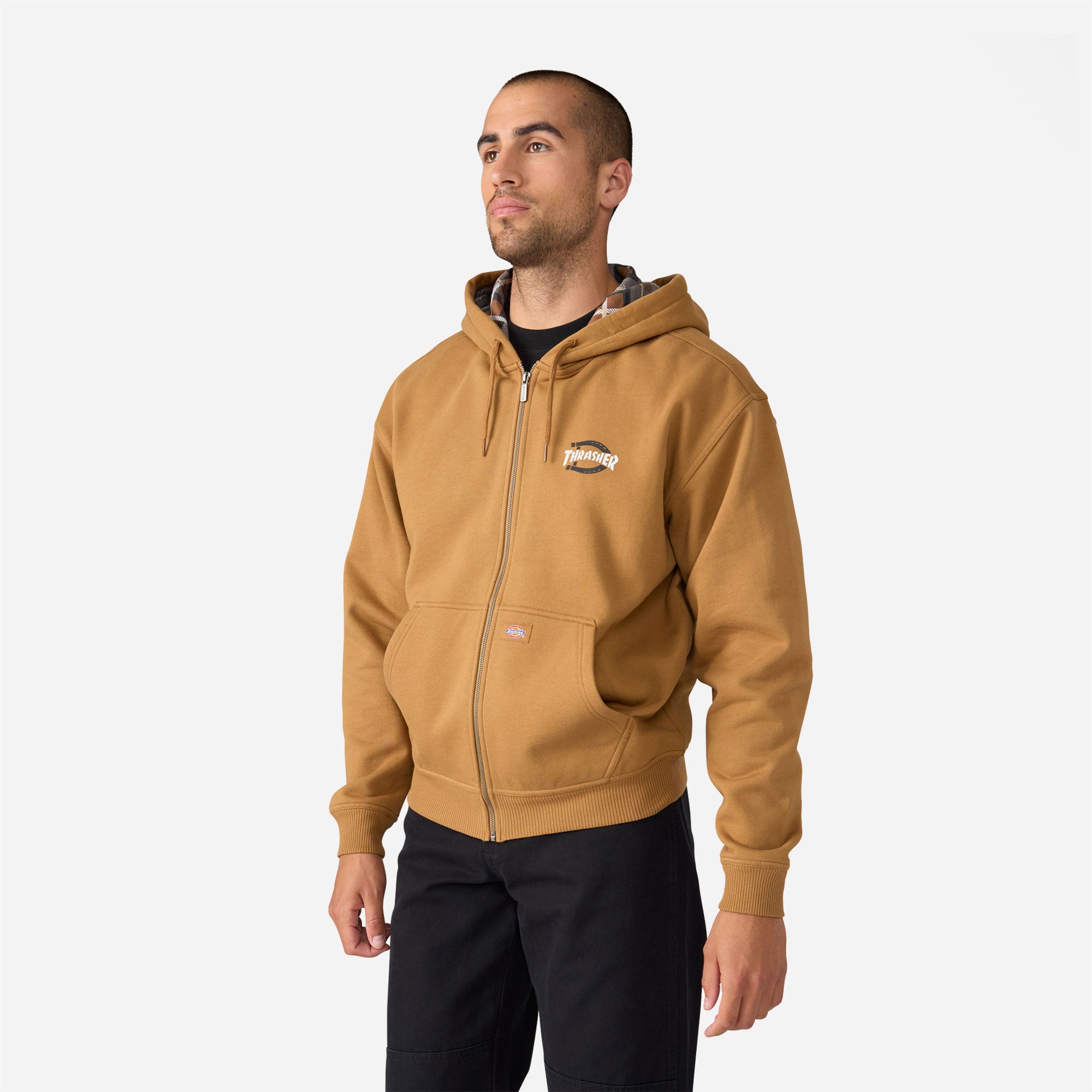 Dickies x Thrasher - Zip Through - Brown Duck
