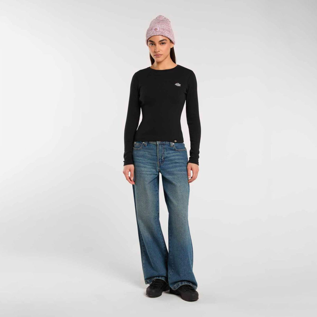 Dickies W - Gladeville LS Tee - Black