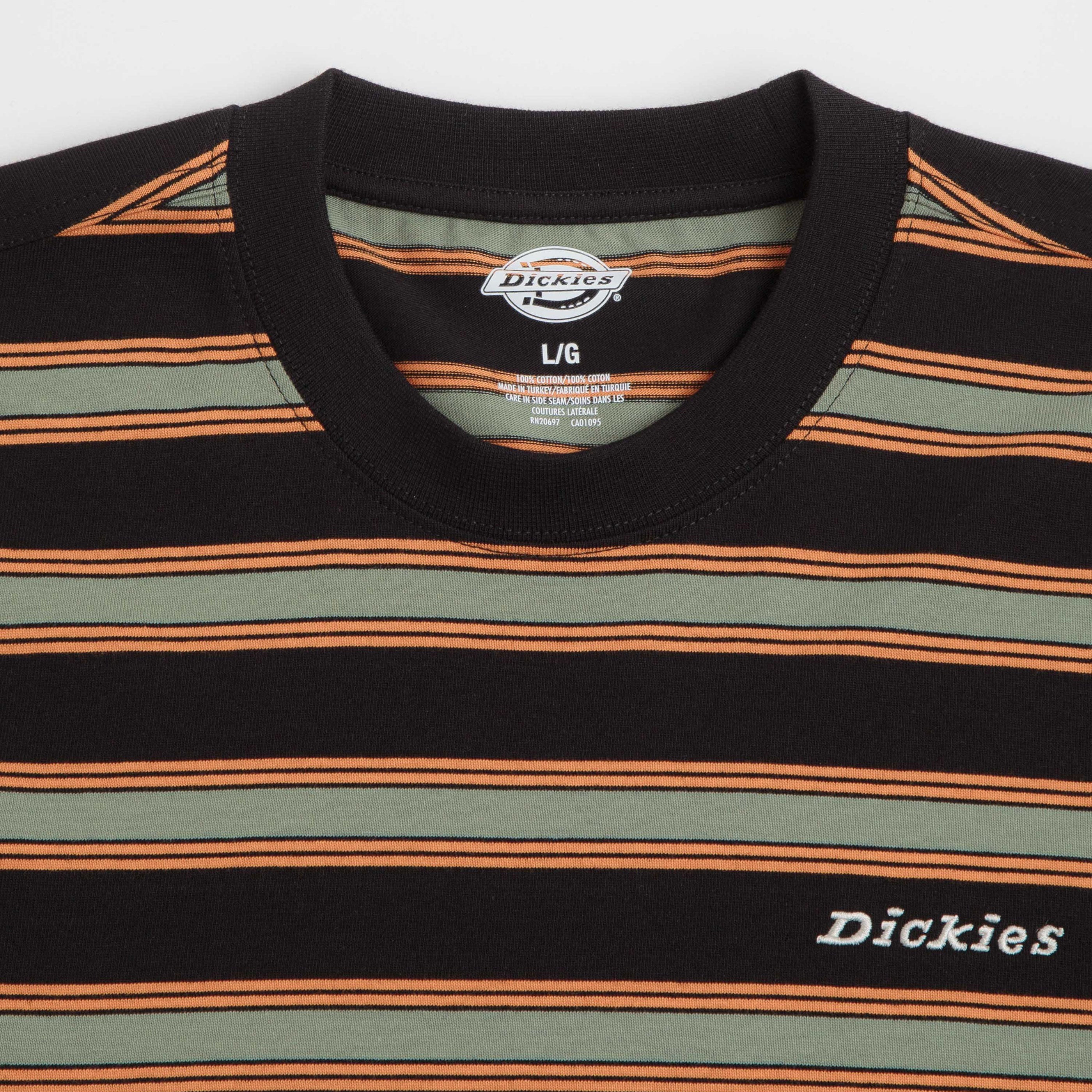Dickies - York Stripe Tee SS - Black