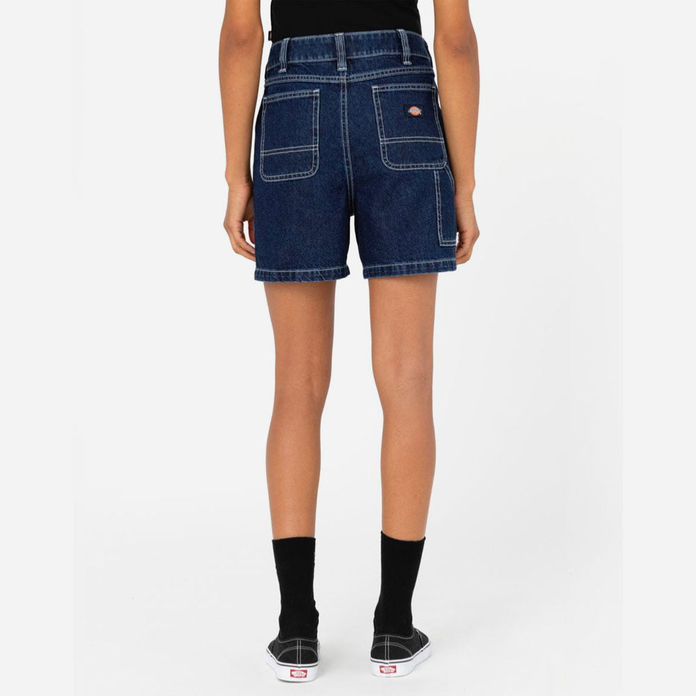 DICKIES W - DENIM SHORT - Classic Blue