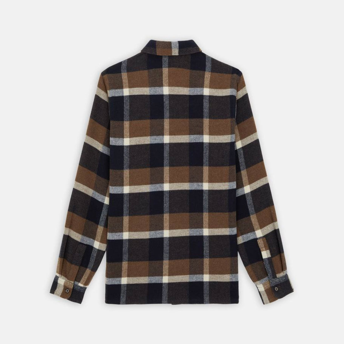 DICKIES - PLAID COALING LS SHIRT - Mushroom