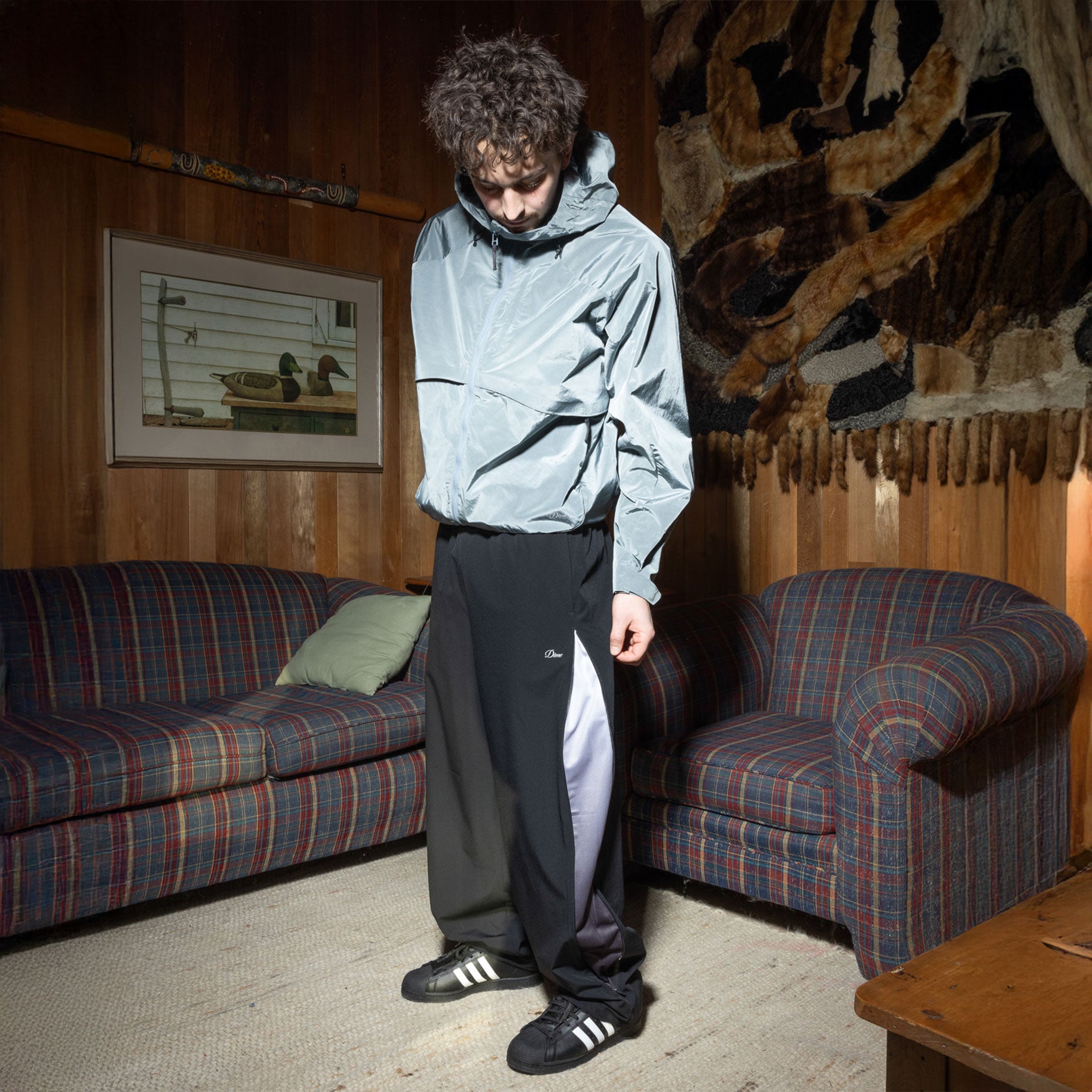 Dime - Athletic Zip Pants - Black