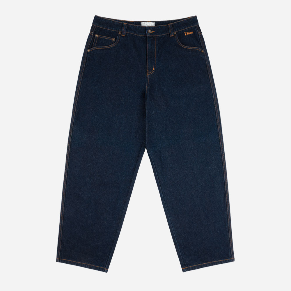 DIME - CLASSIC BAGGY DENIM PANTS - Indigo