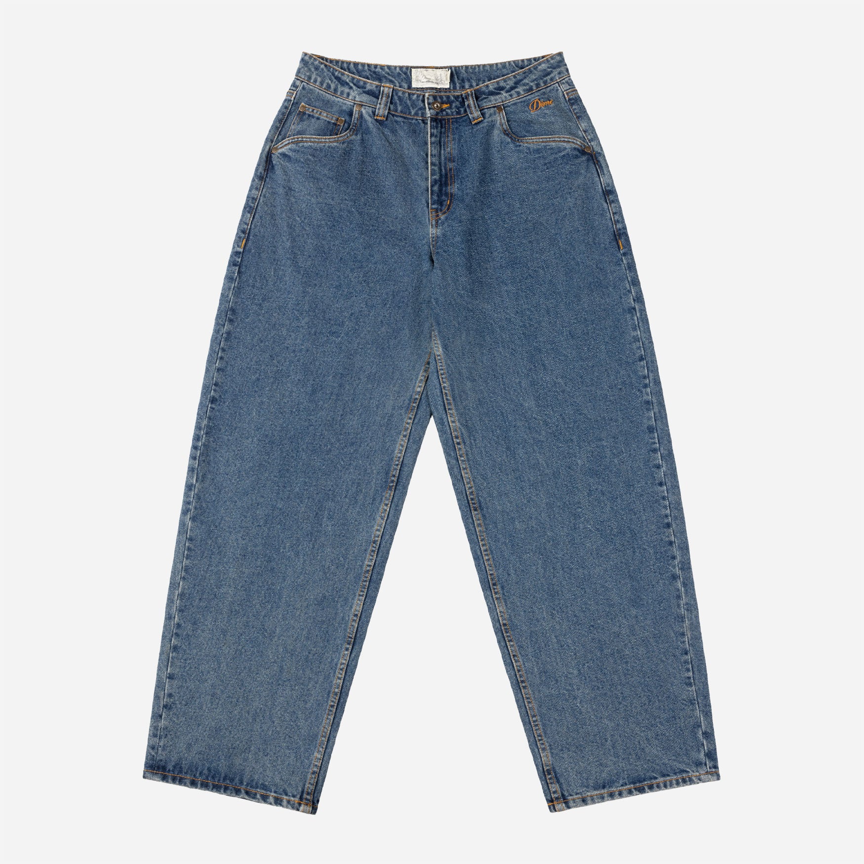 Dime - Baggy Denim Pants - Knowtomatic Blue