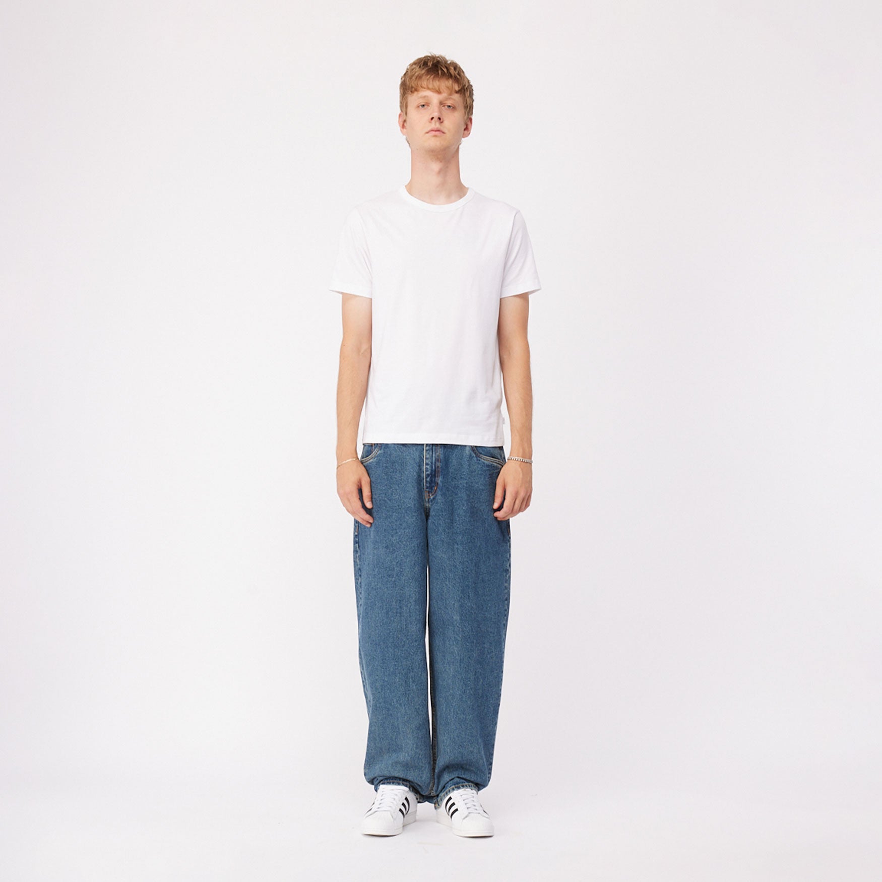 Dime - Baggy Denim Pants - Knowtomatic Blue