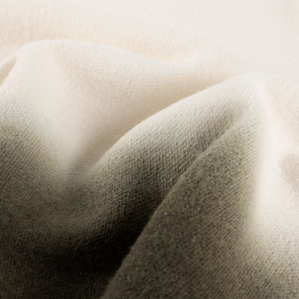 Dime - Cropped Mohair Knit - Gradient Cream