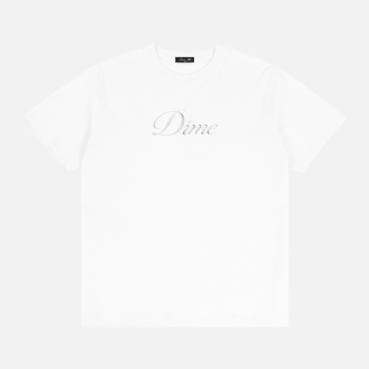 Dime - Cursive T-shirt - White