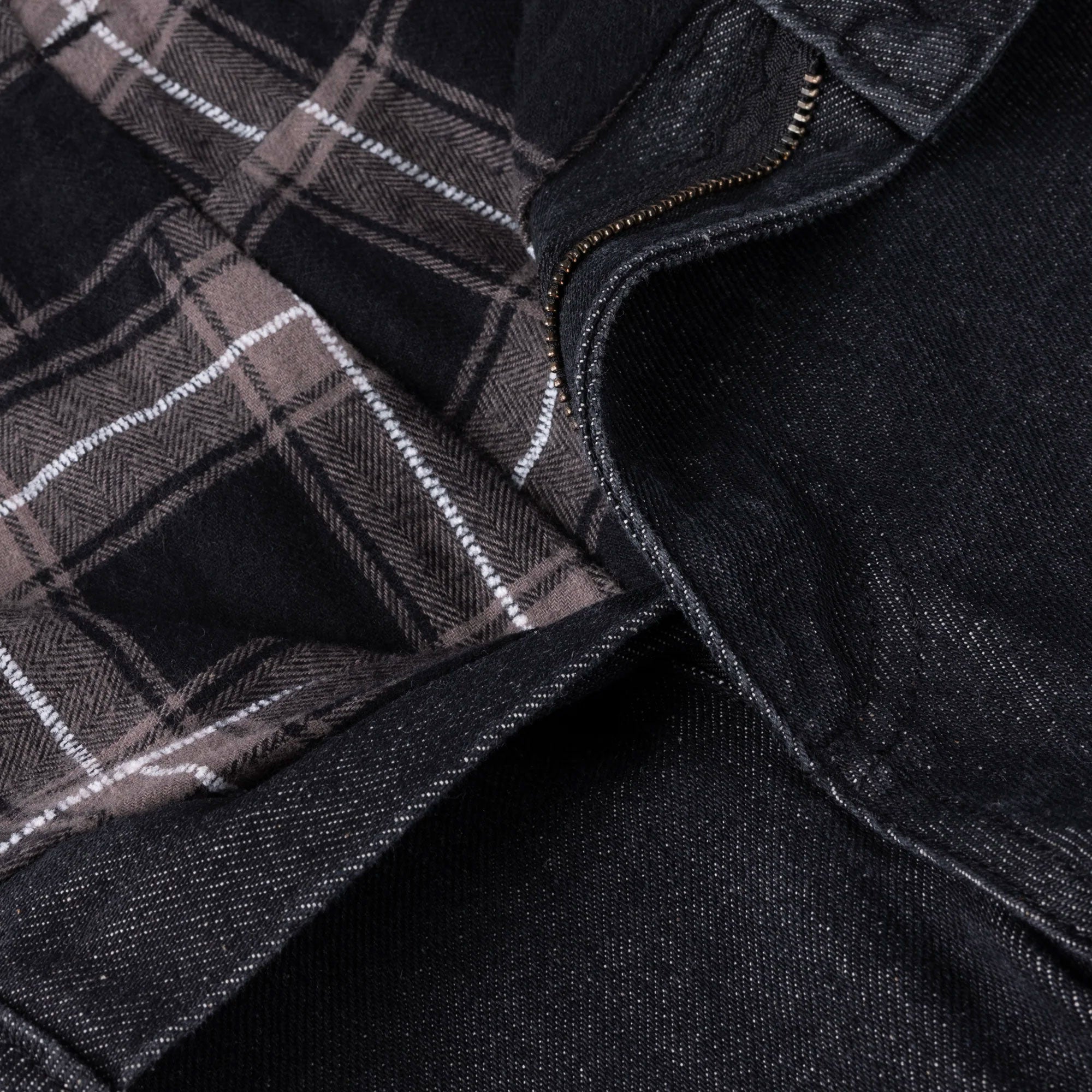 DIME - Secret Baggy Denim Pants - Black washed