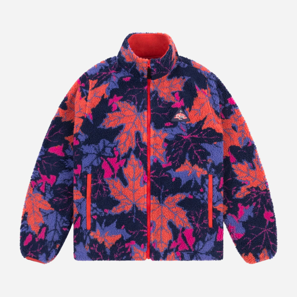 Dime - Sherpa Canadian Zip - Coral