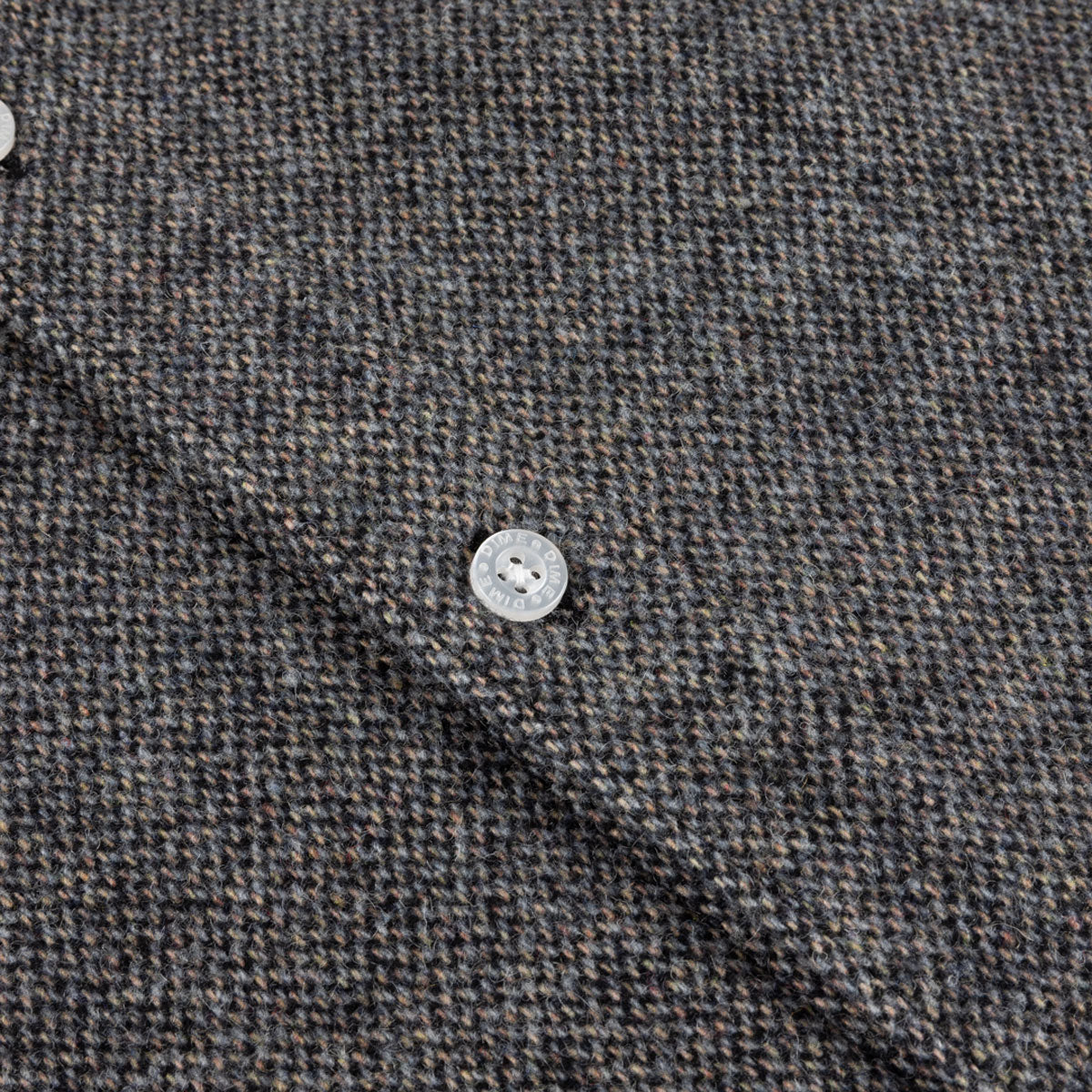 Dime - Wool Overshirt - Silver