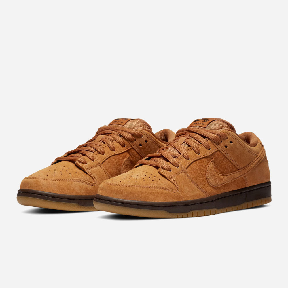 NIKE SB - DUNK LOW PRO PRM - FLAX-FLAX-FLAX-BAROQUE BROWN