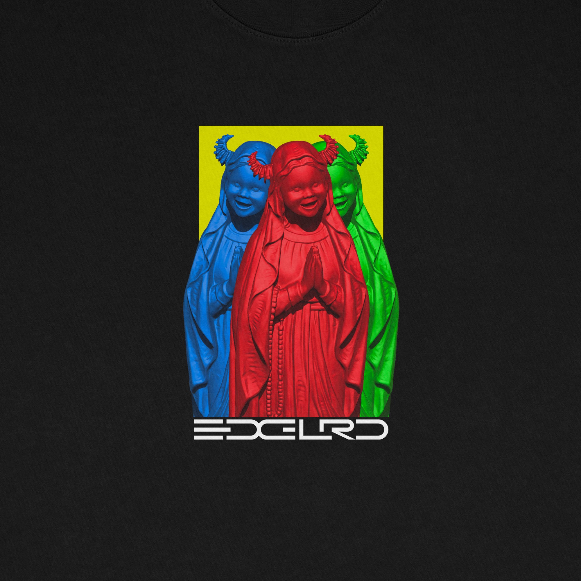 EDGLRD - Virgin Mary Tee - Black