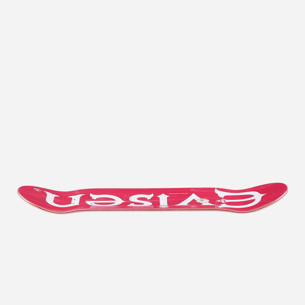 EVISEN SKATEBOARDS - EVILOGO - White