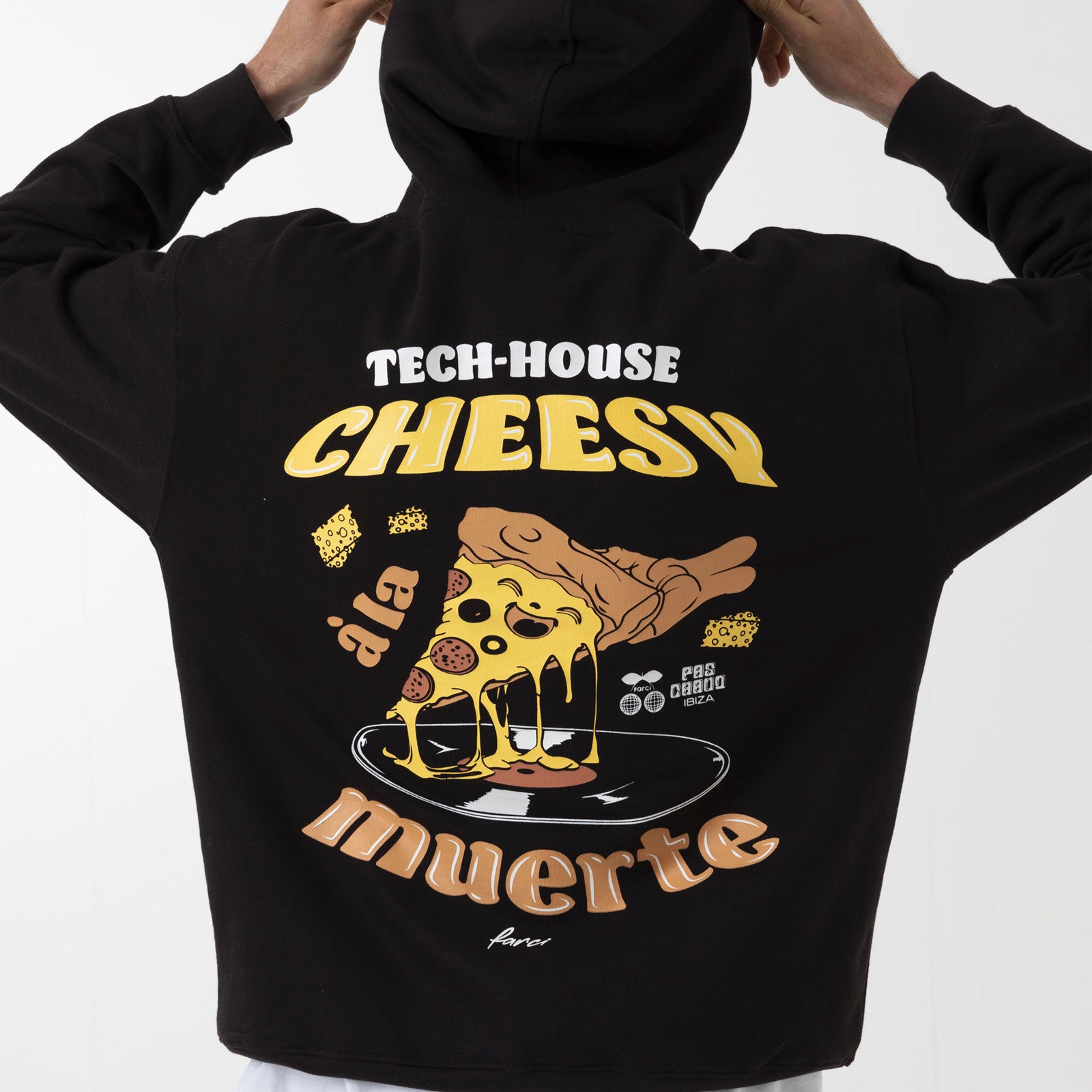 Farci - Cheesy Hoodie - Black
