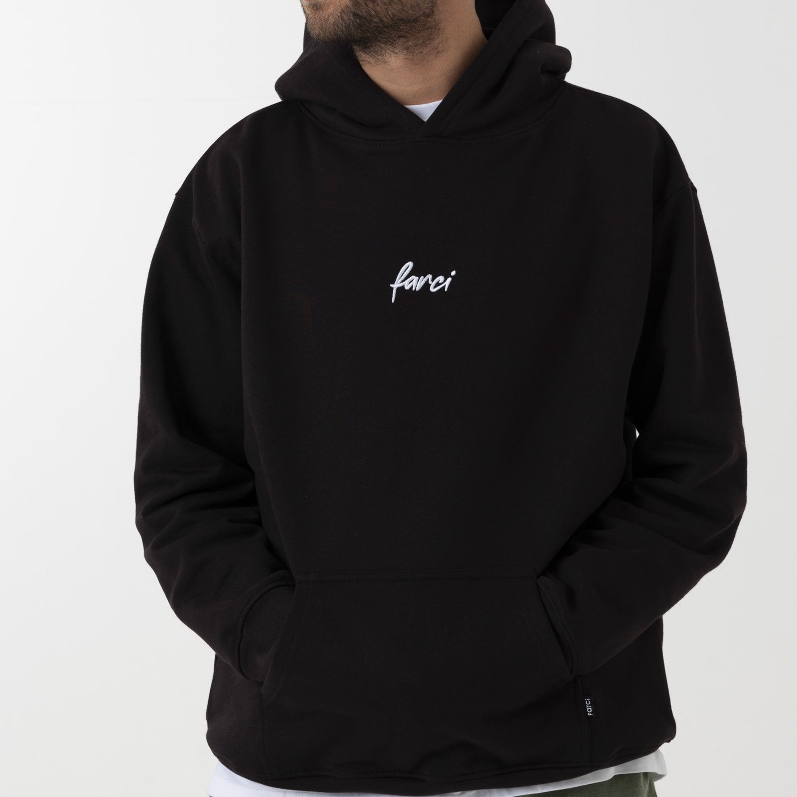Farci - Cheesy Hoodie - Black