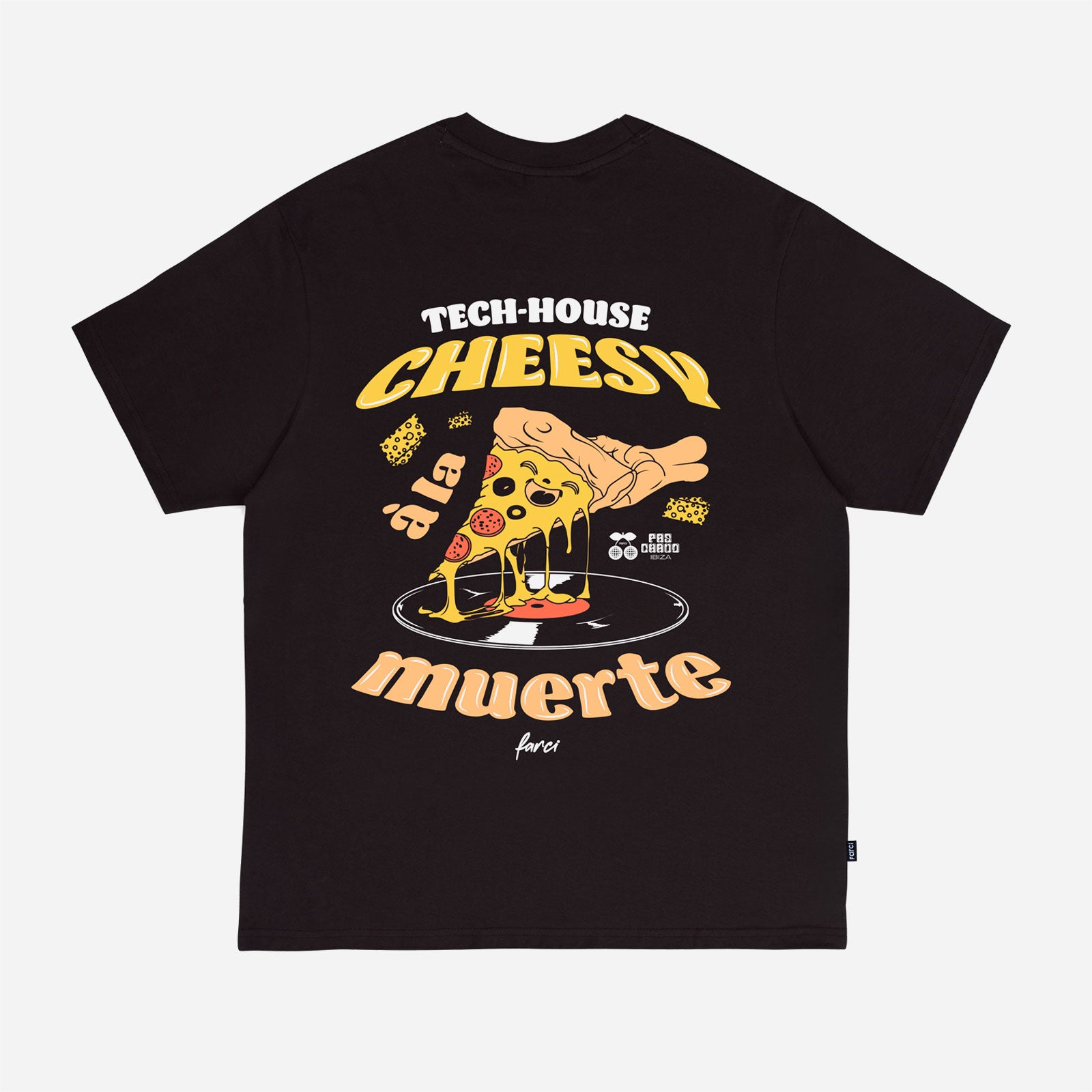 Farci - Cheesy Tee - Black