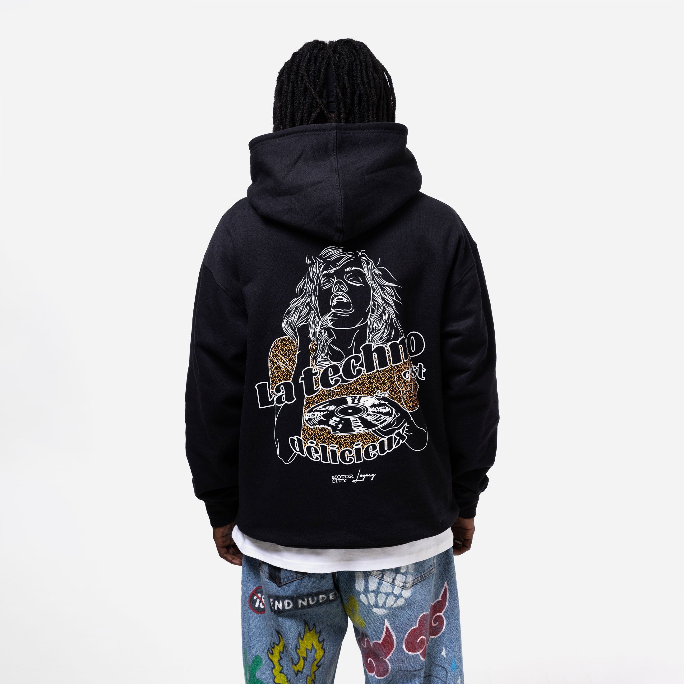 Farci - Deli Hoodie - Black