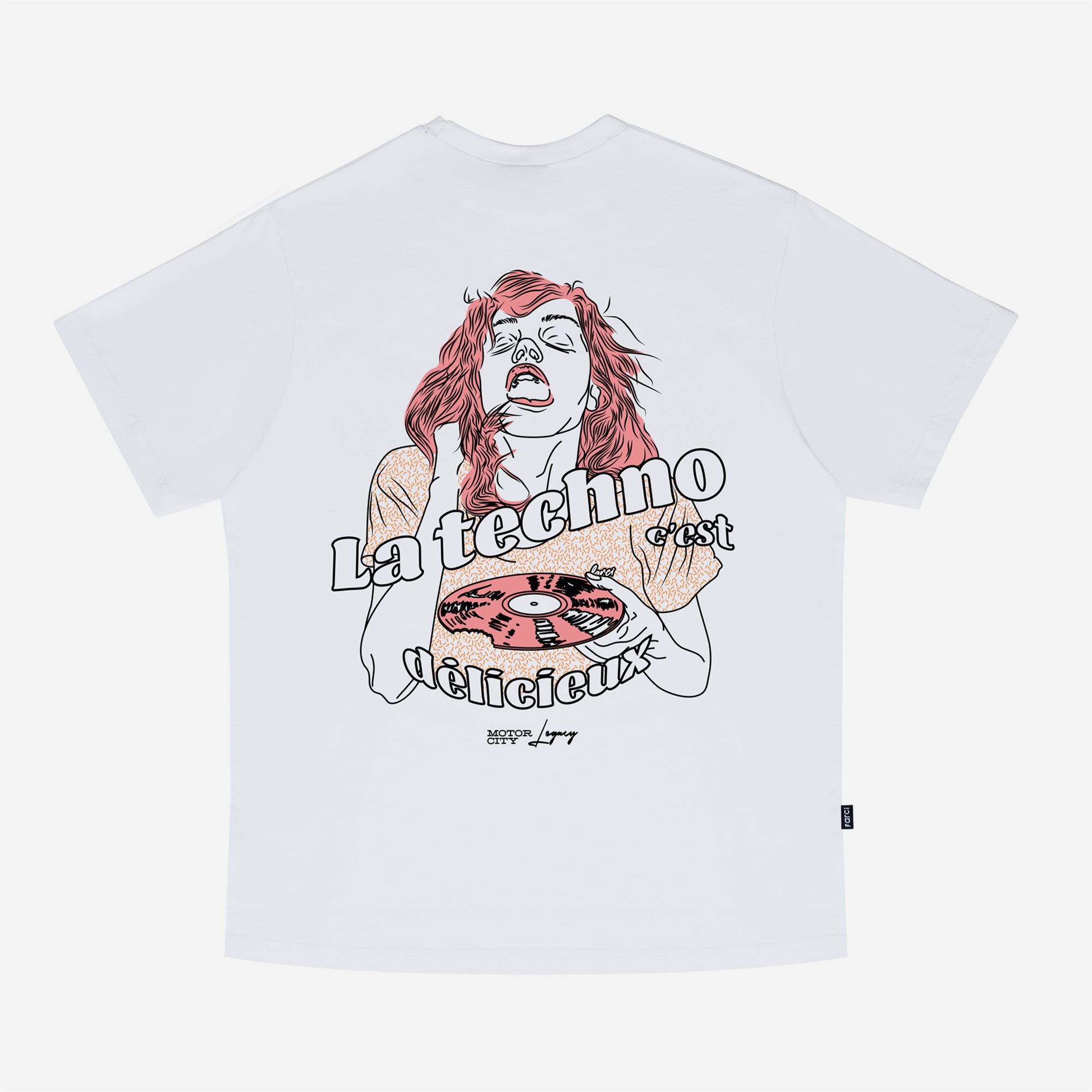 Farci - Deli Tee - White