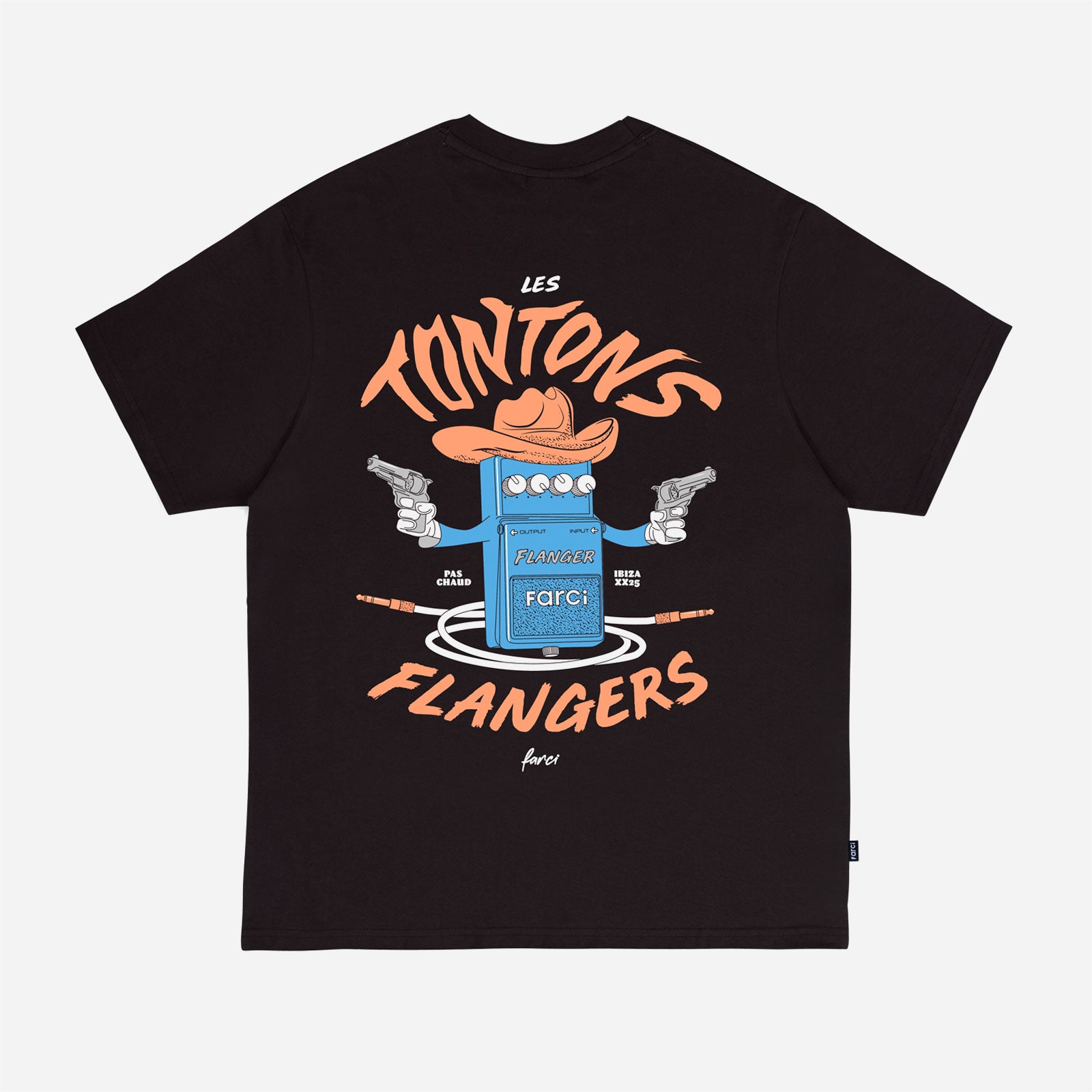 Farci - Flanger Tee - Jet Black