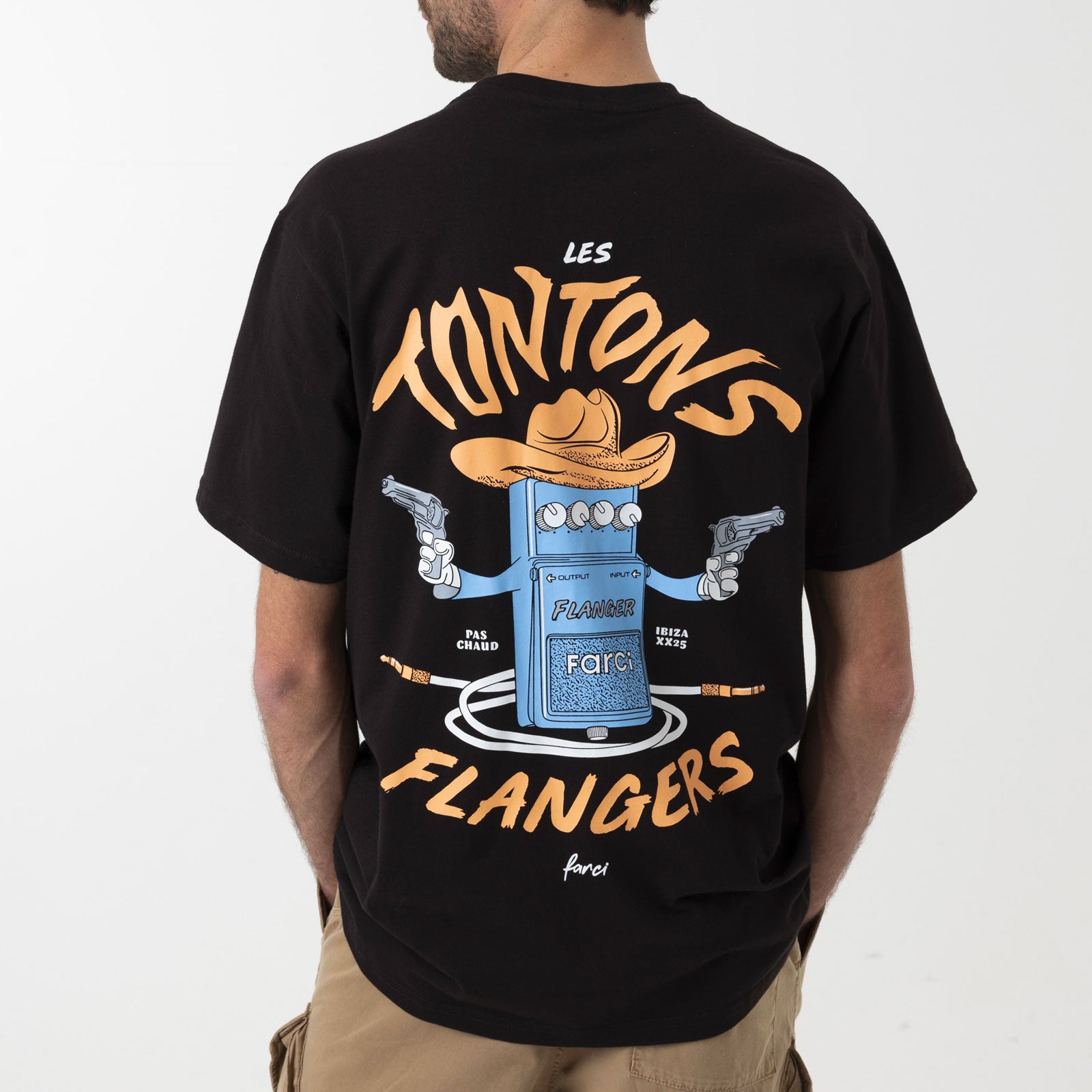 Farci - Flanger Tee - Jet Black