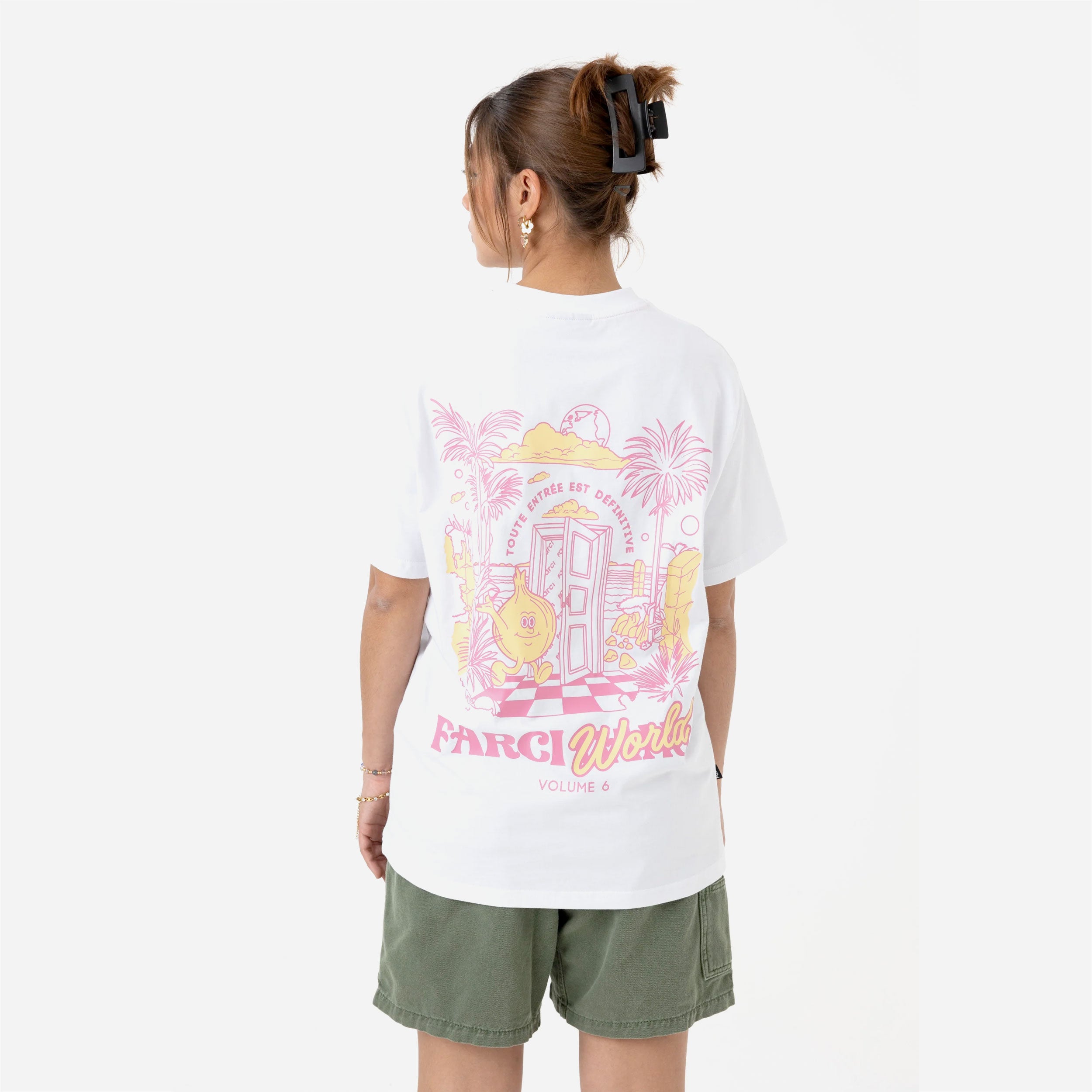 Farci - Gang 6 Tee - White