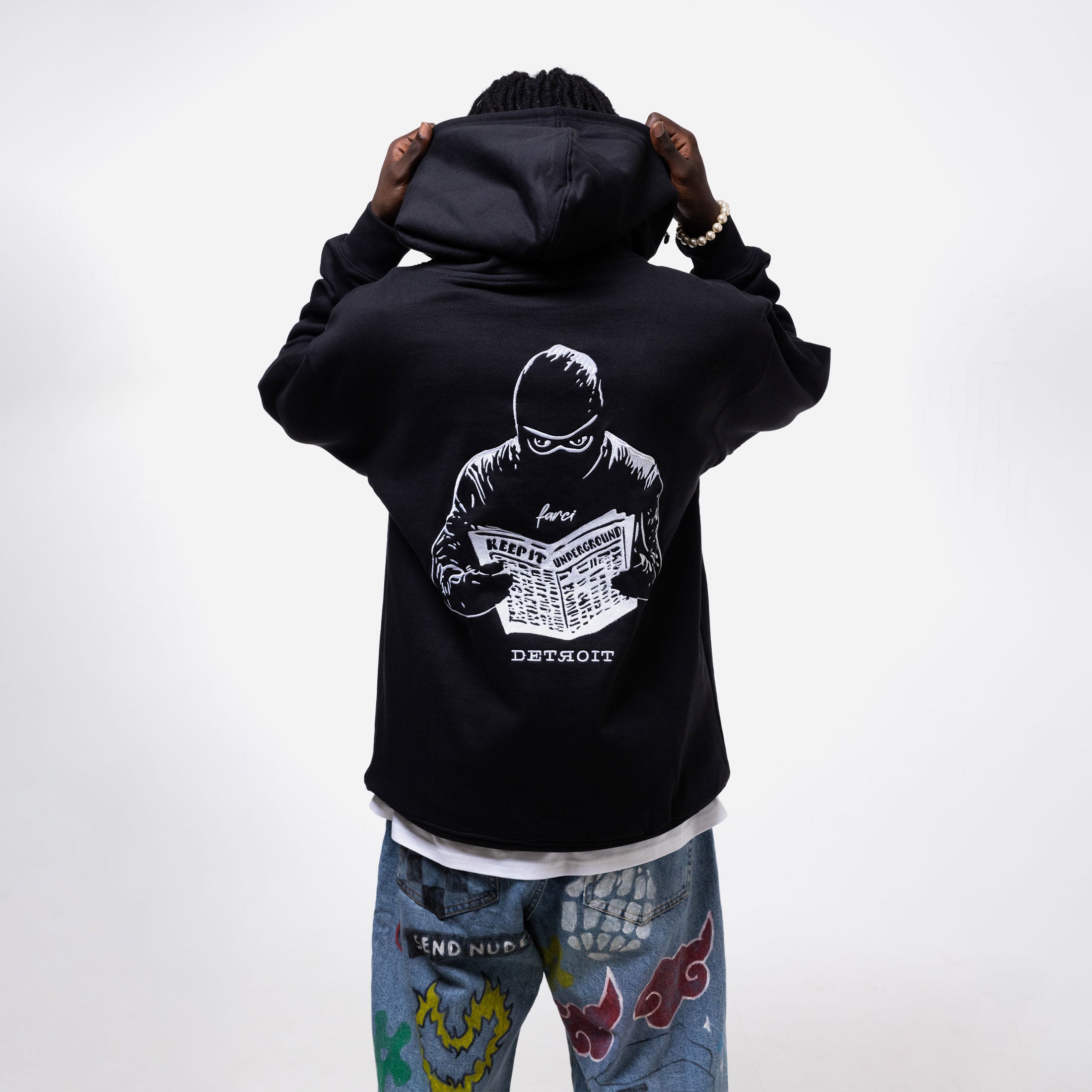 Farci - Keep Hoodie - Black