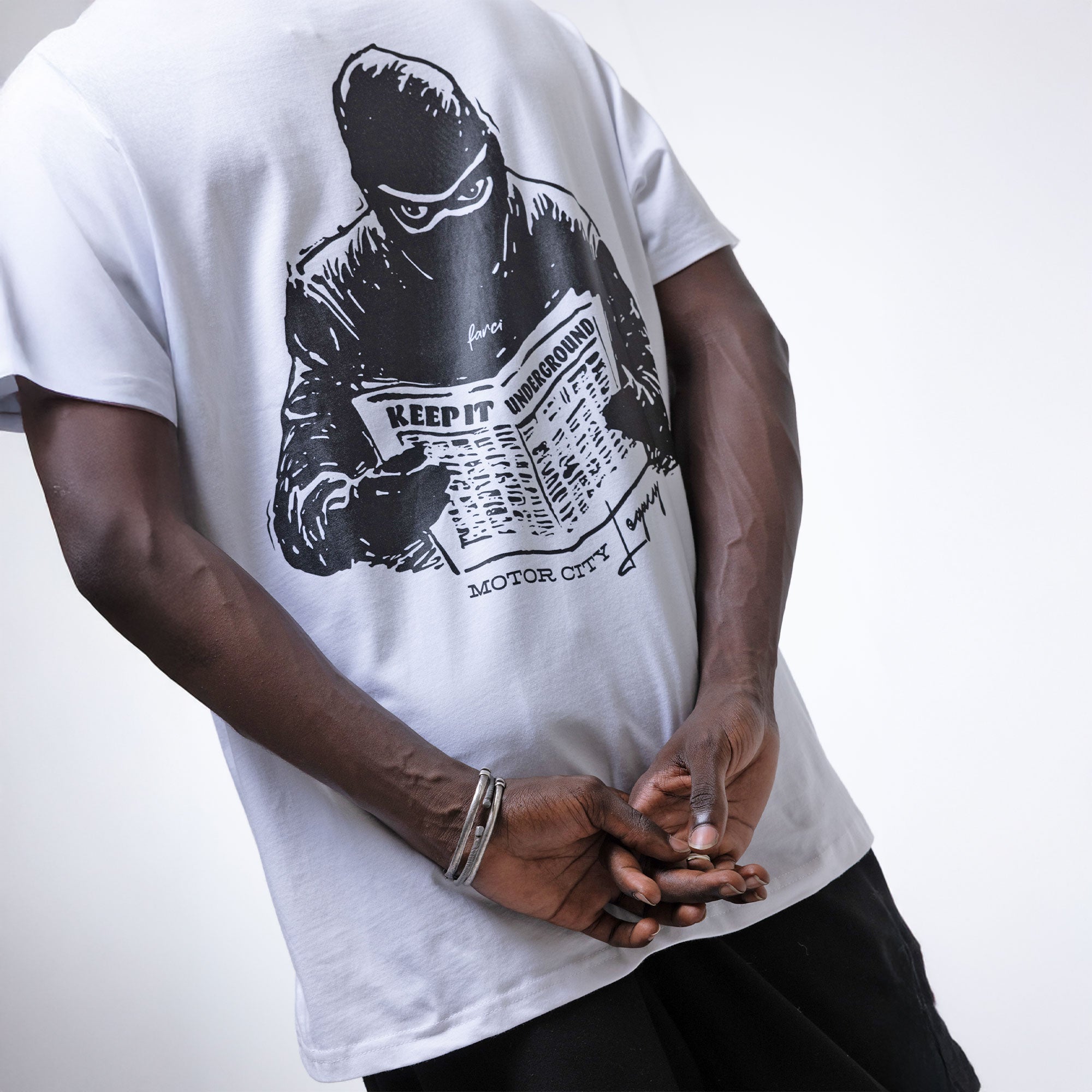 Farci - Keep Tee - White