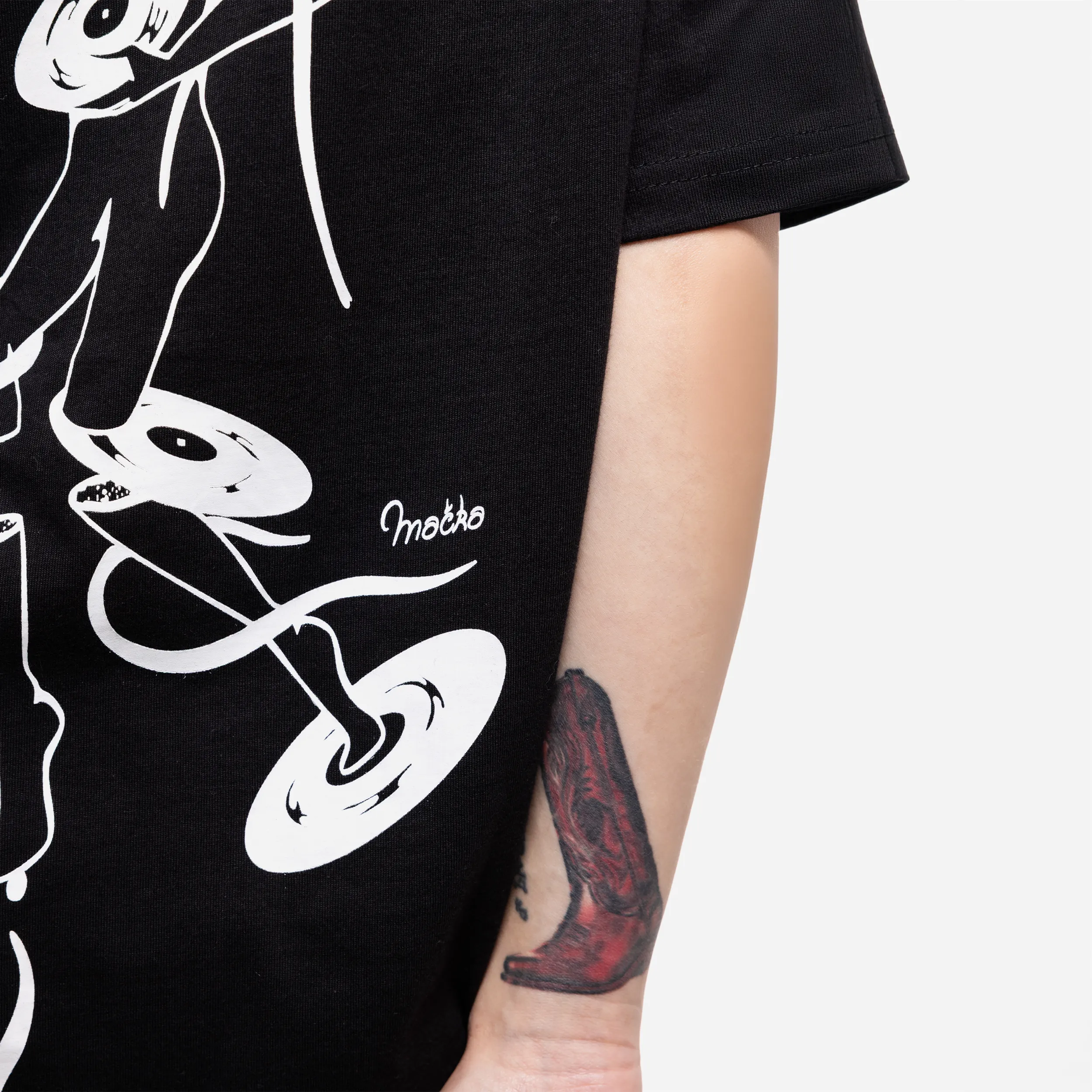 T-shirt Farci x Léna Macka - Lena Tee Black (Capsule Artiste)