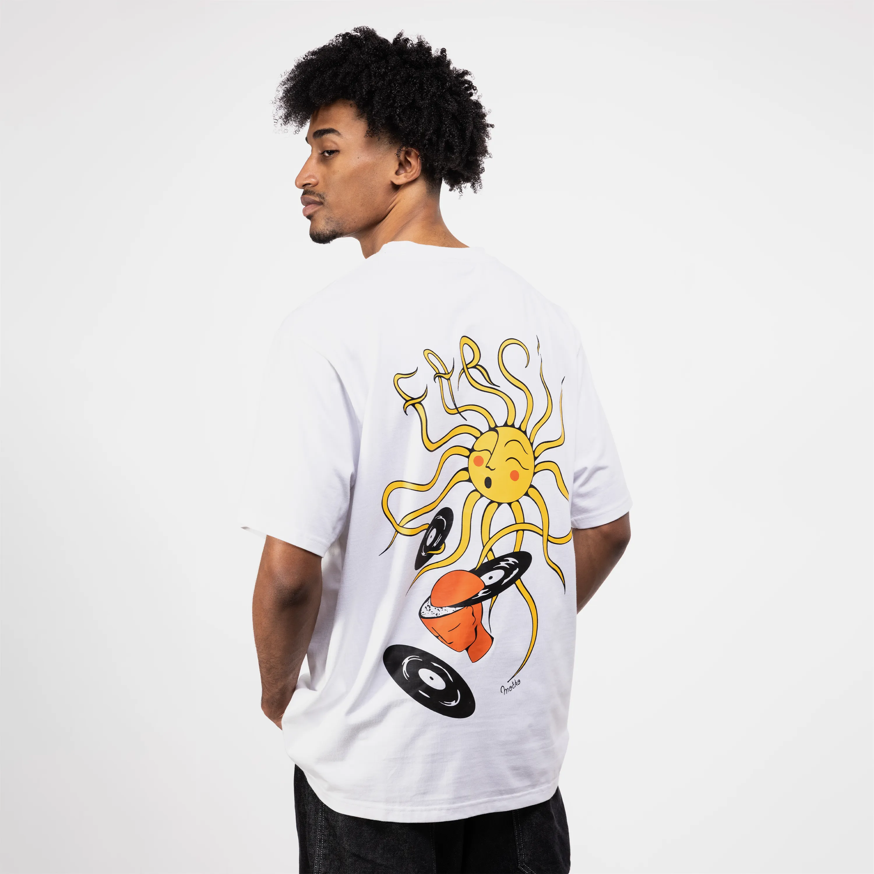 Farci x Lena Macka - Lena Tee White (Solar Illustration)