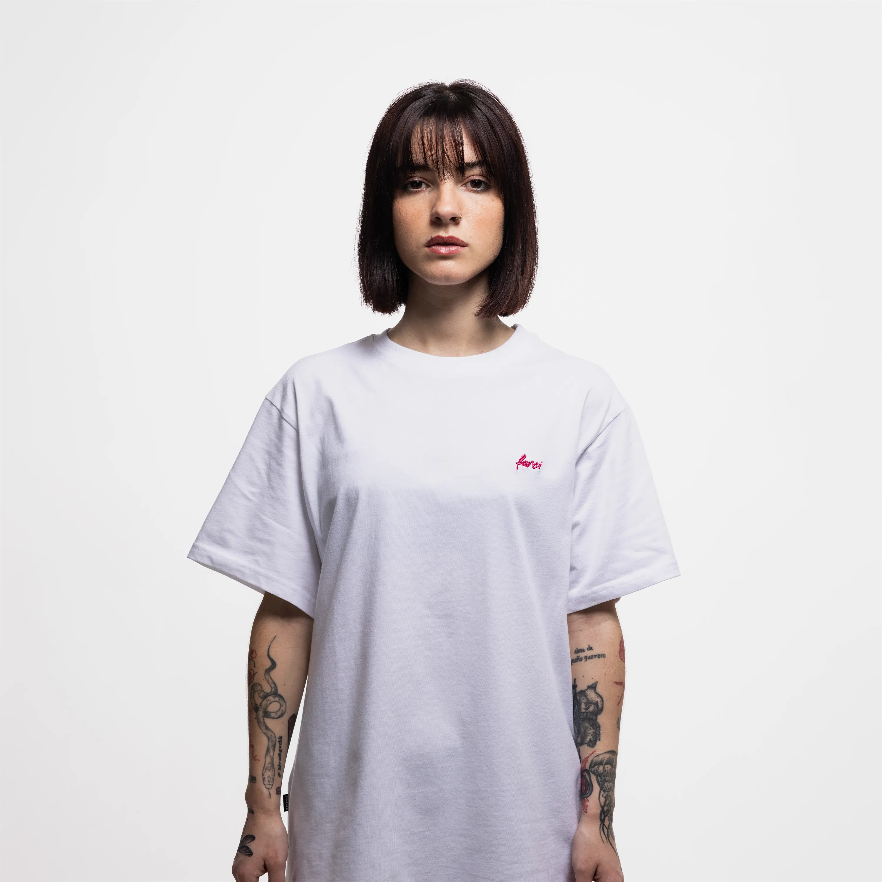 Farci T-shirt - Teuf Tee White (La Teuf c'est du Taf)