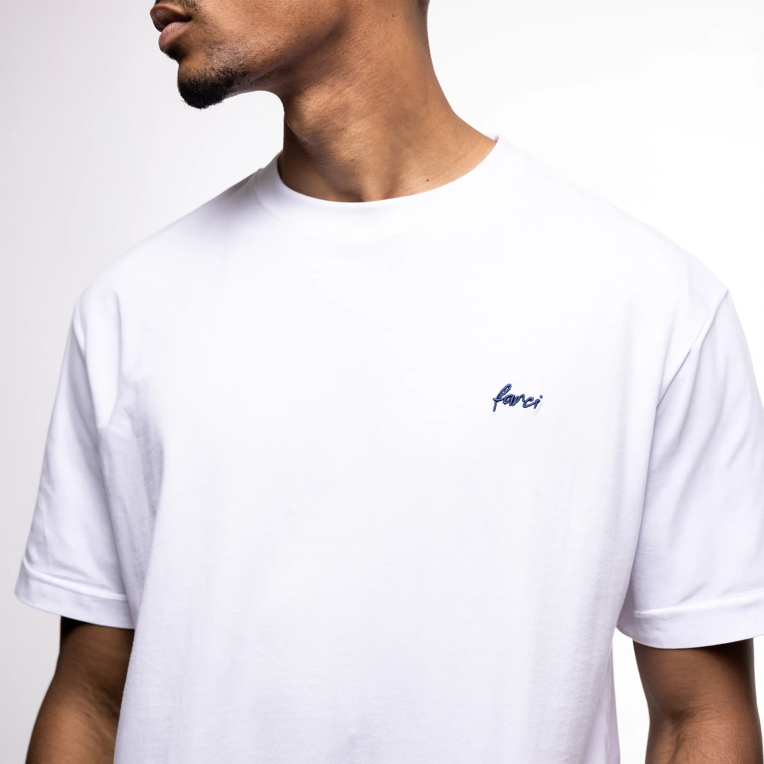 Farci x Tunnel - Tunnel Tee White (Crossfader - Stay Tunneled)