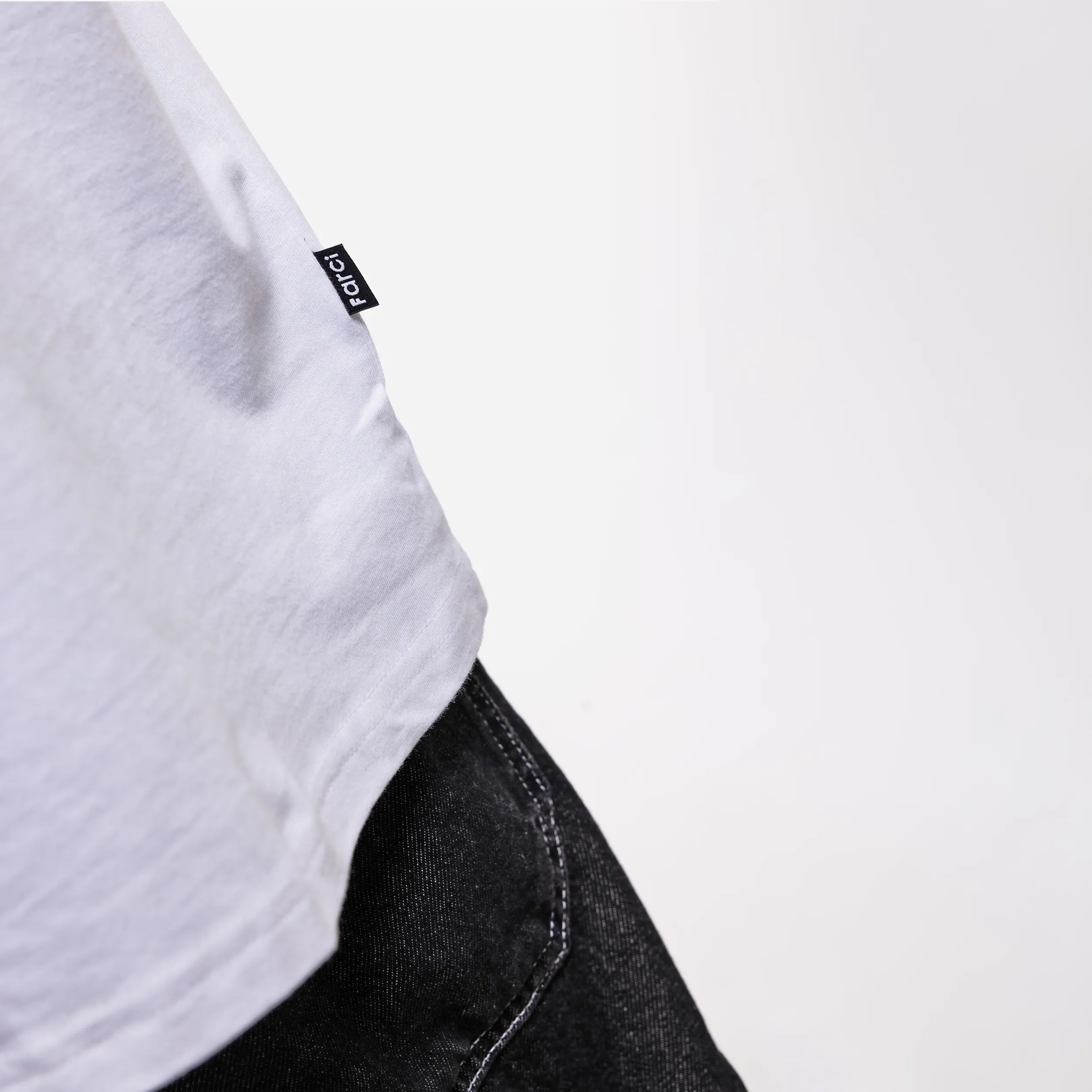 Farci x Tunnel - Tunnel Tee White (Crossfader - Stay Tunneled)