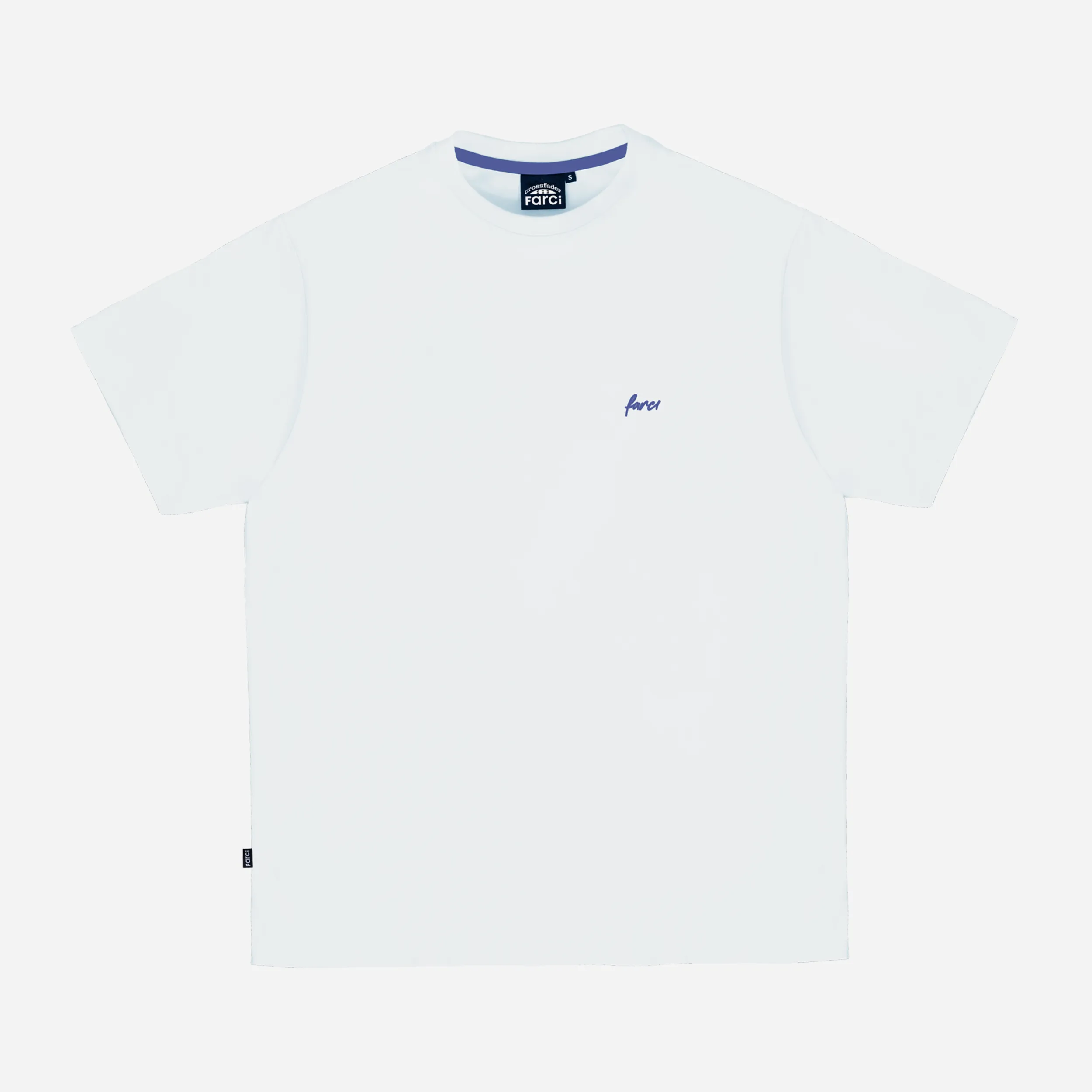 Farci x Tunnel - Tunnel Tee White (Crossfader - Stay Tunneled)