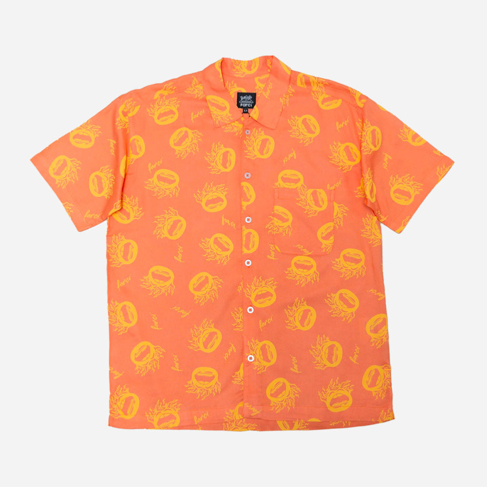 FARCI - SHIRT MOUTH - Copper Tan AOP